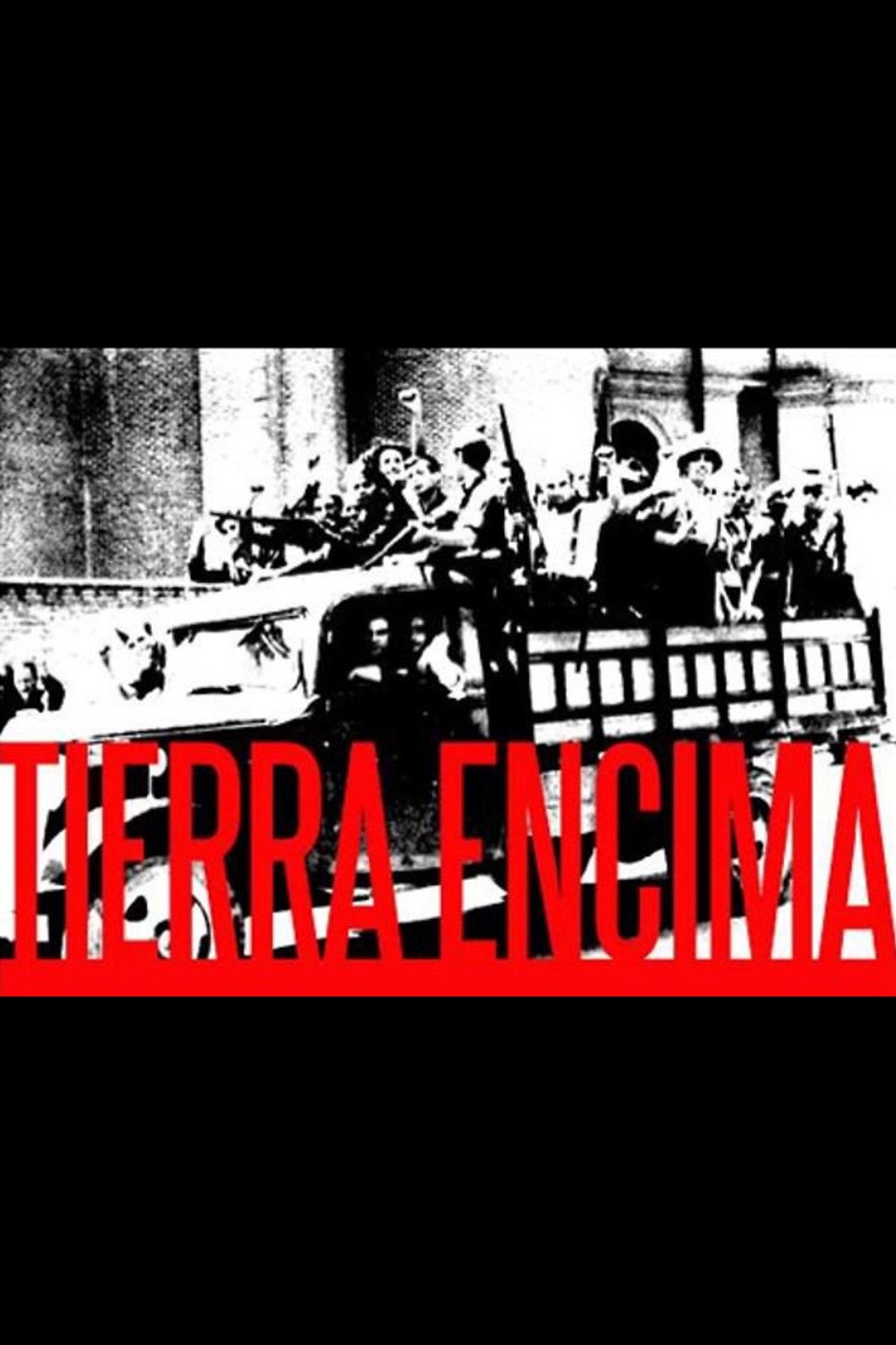 Tierra encima poster