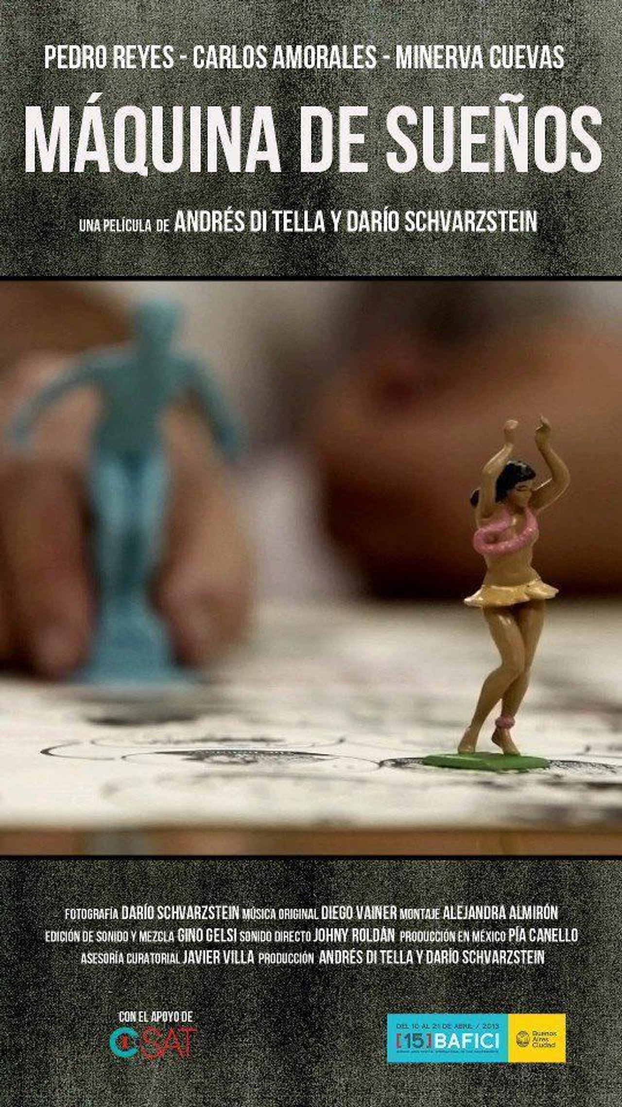 Maquina de sueños filmaffisch