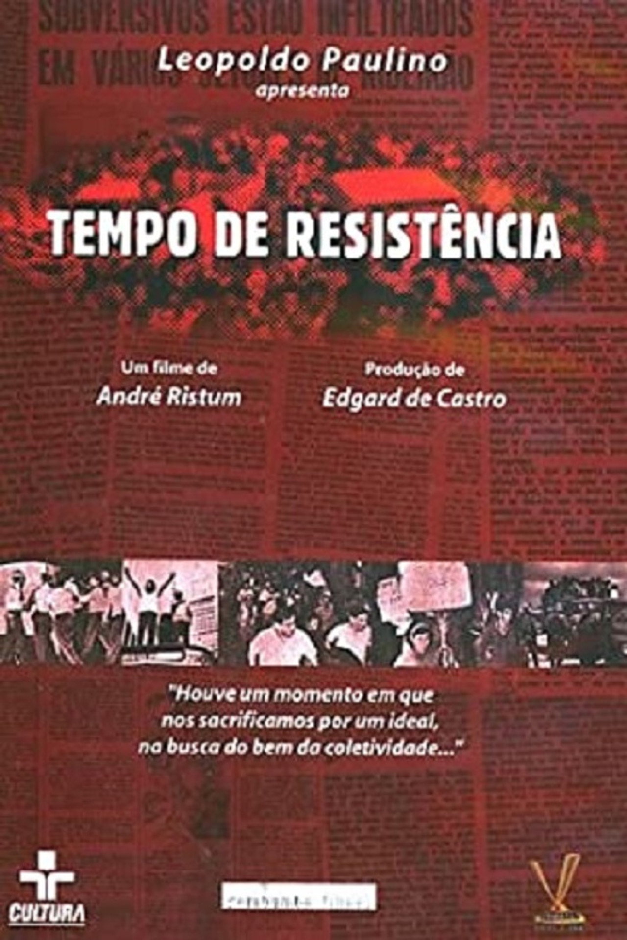 Tempo de Resistência filmaffisch