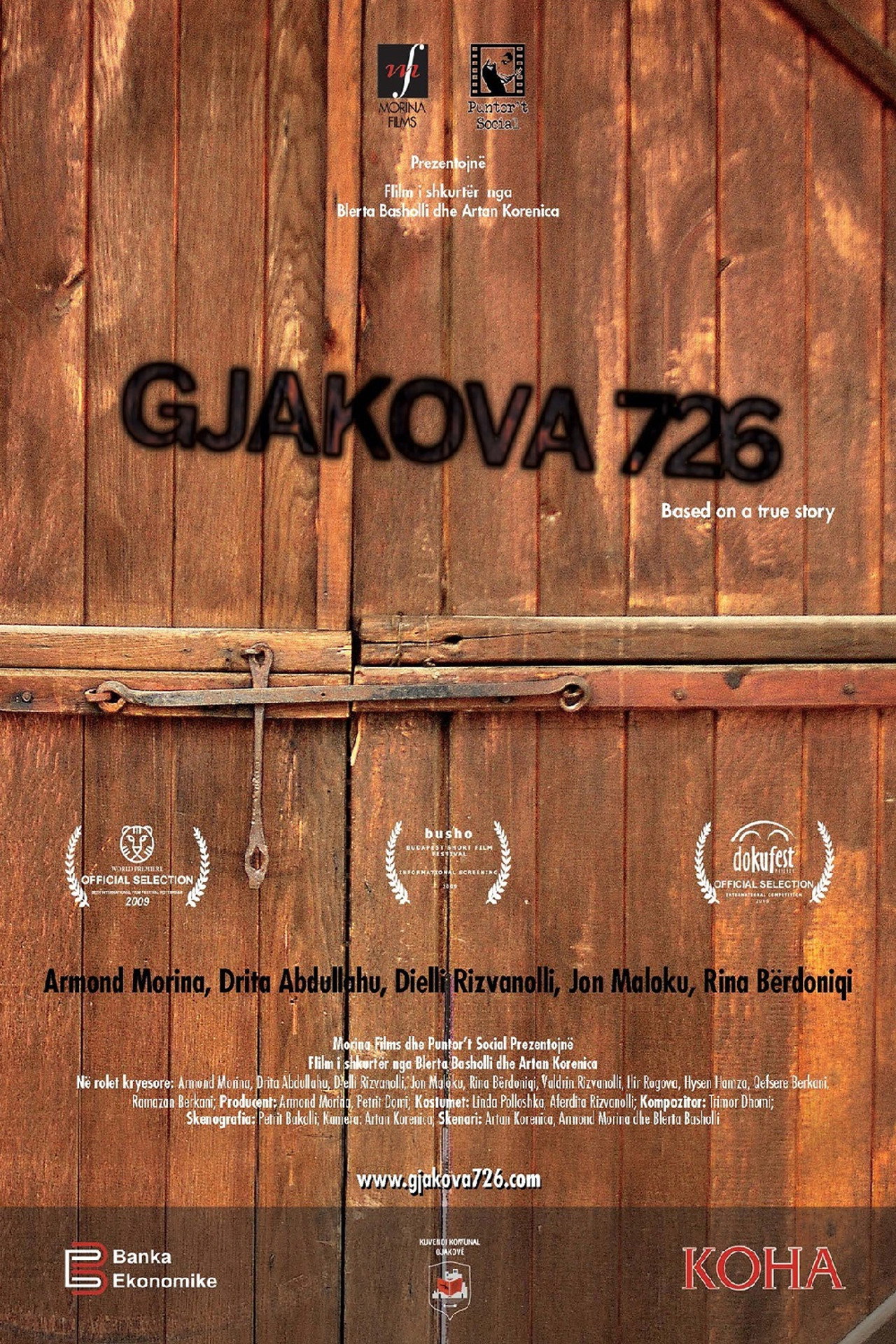 Gjakova 726 filmaffisch
