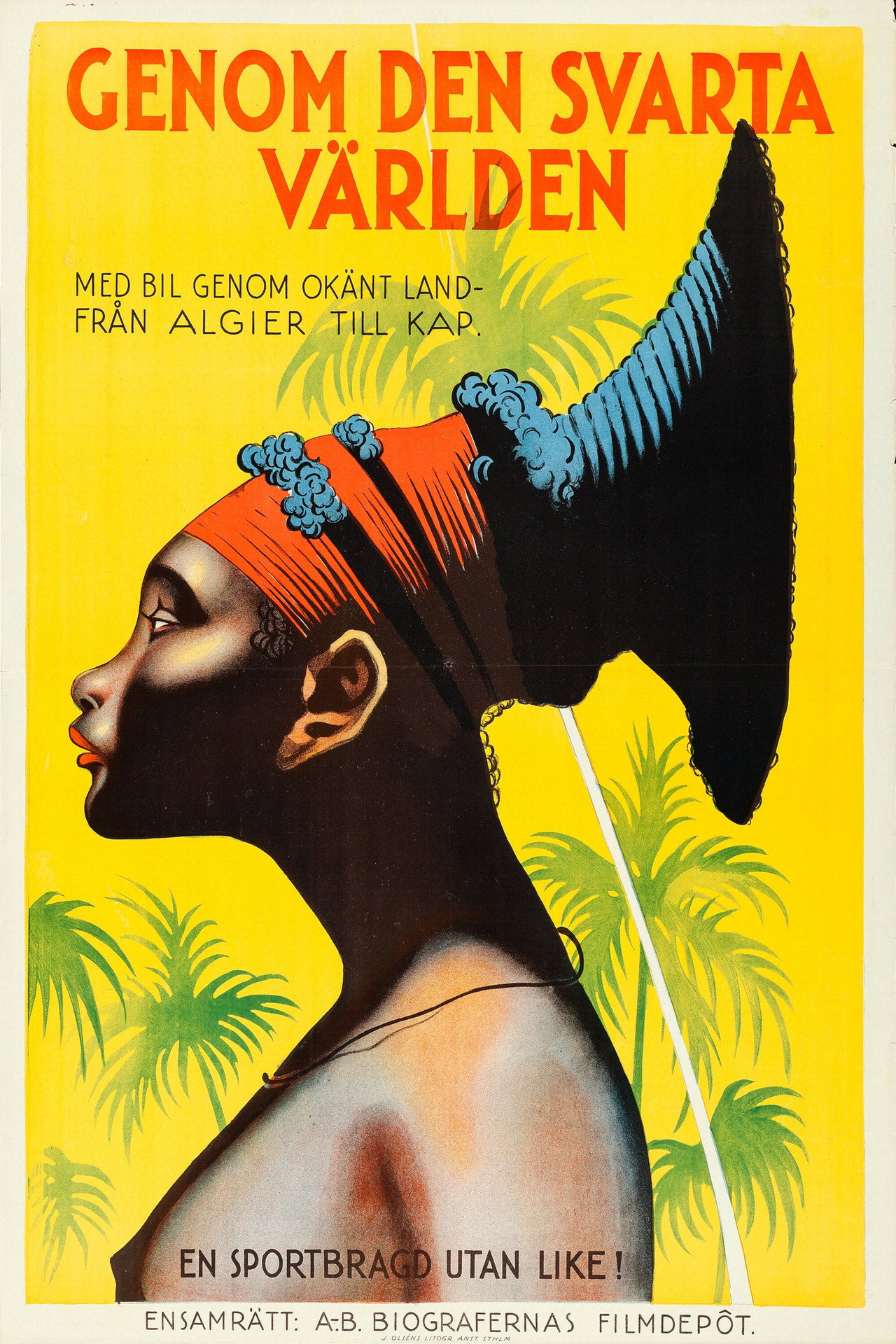 La croisière noire filmaffisch