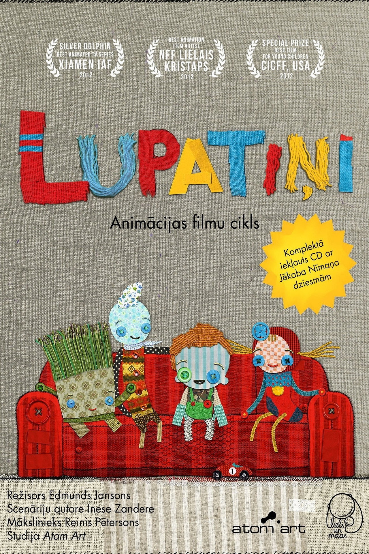 Lupatiņi filmaffisch