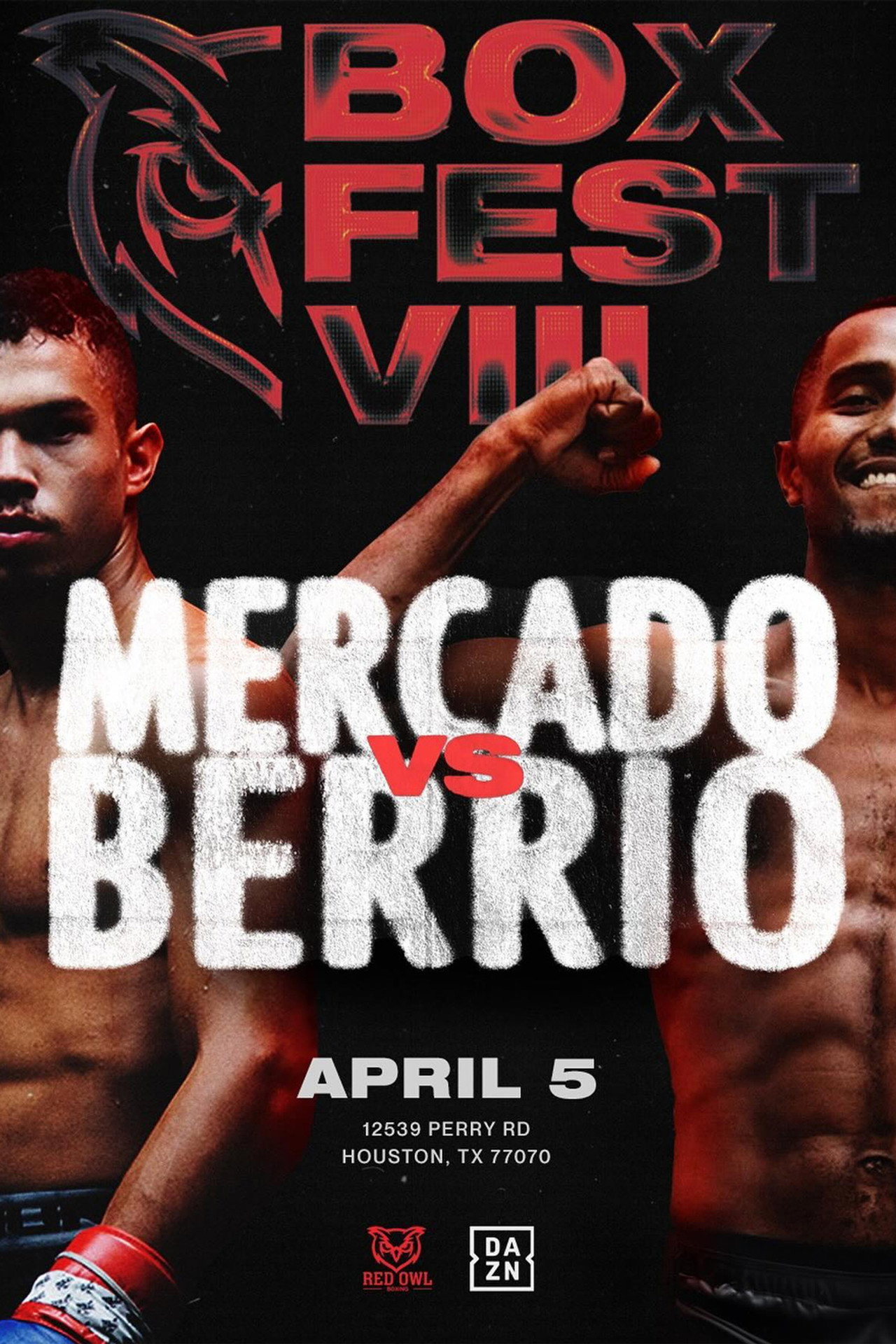 Ernesto Mercado vs. Deiner Berrio filmaffisch