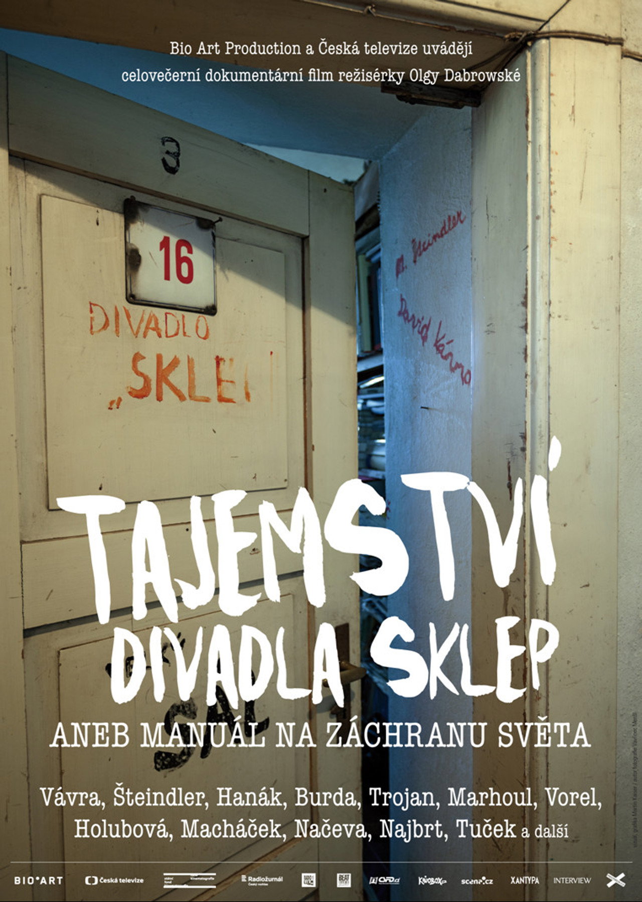 Tajemství Divadla Sklep aneb Manuál na záchranu světa filmaffisch