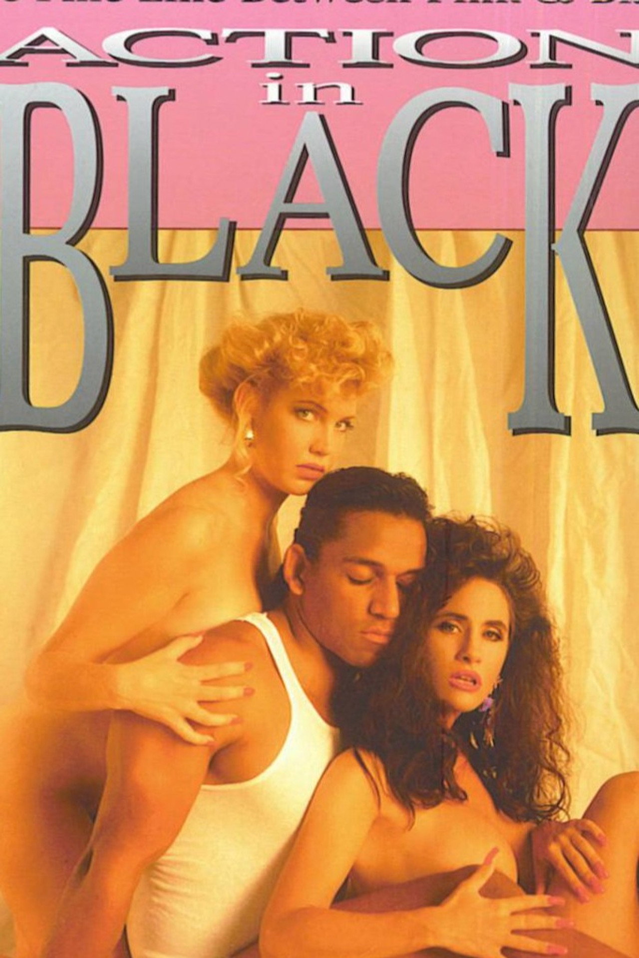 Action in Black Backdrop