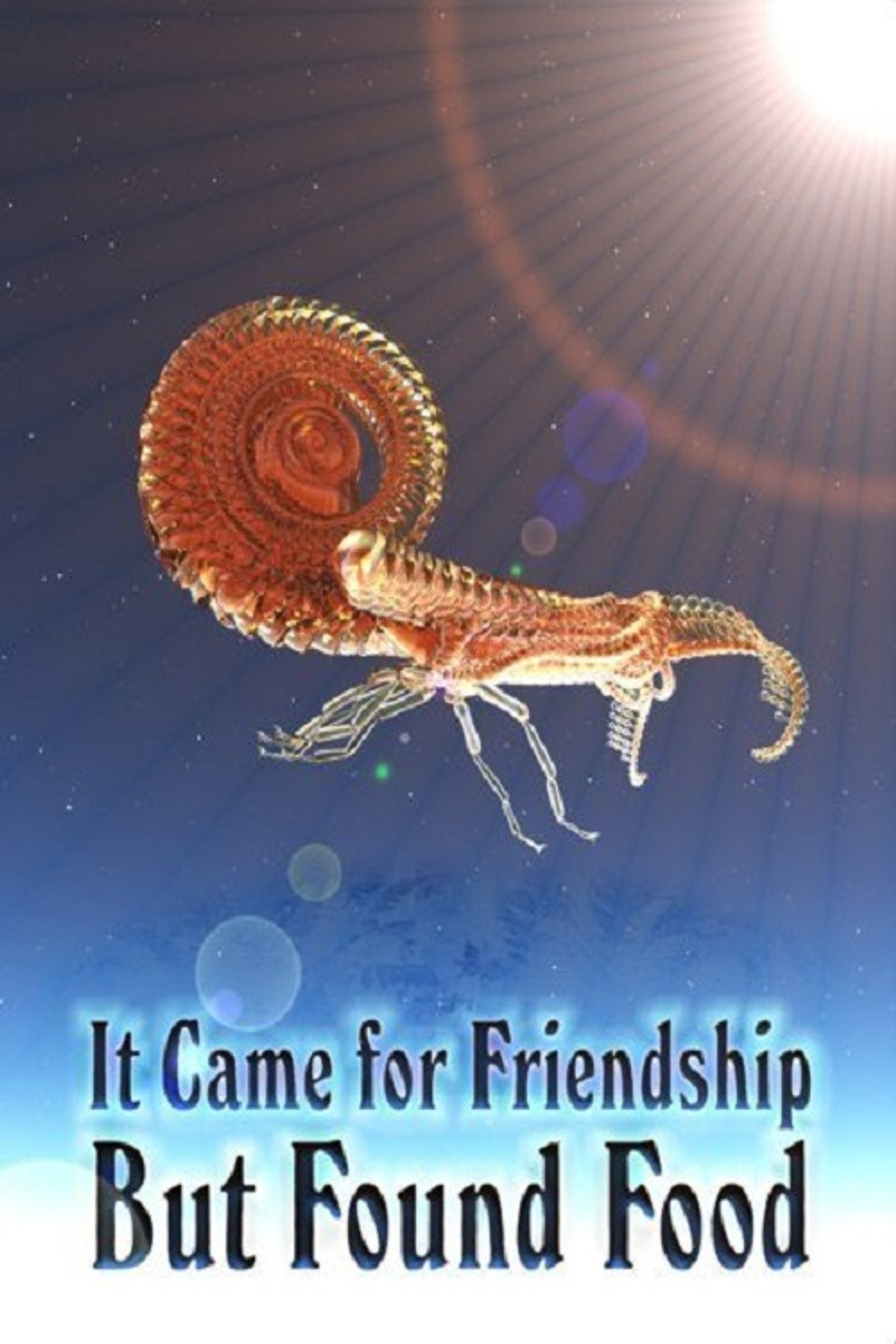 It Came For Friendship But Found Food Backdrop