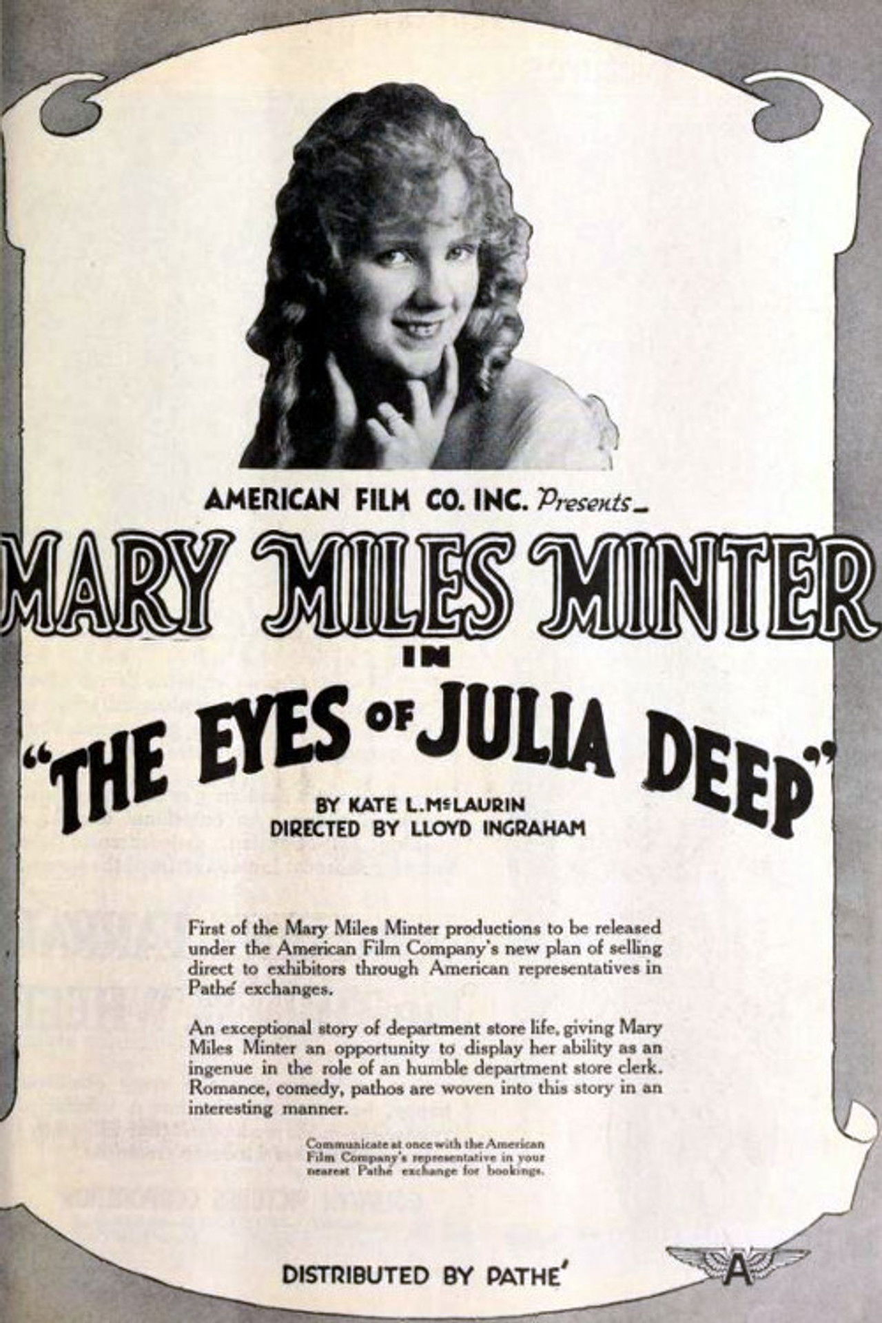 The Eyes of Julia Deep Backdrop