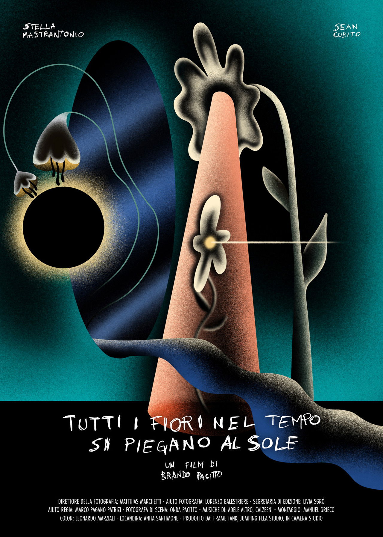 Tutti i Fiori nel Tempo si Piegano al Sole Backdrop