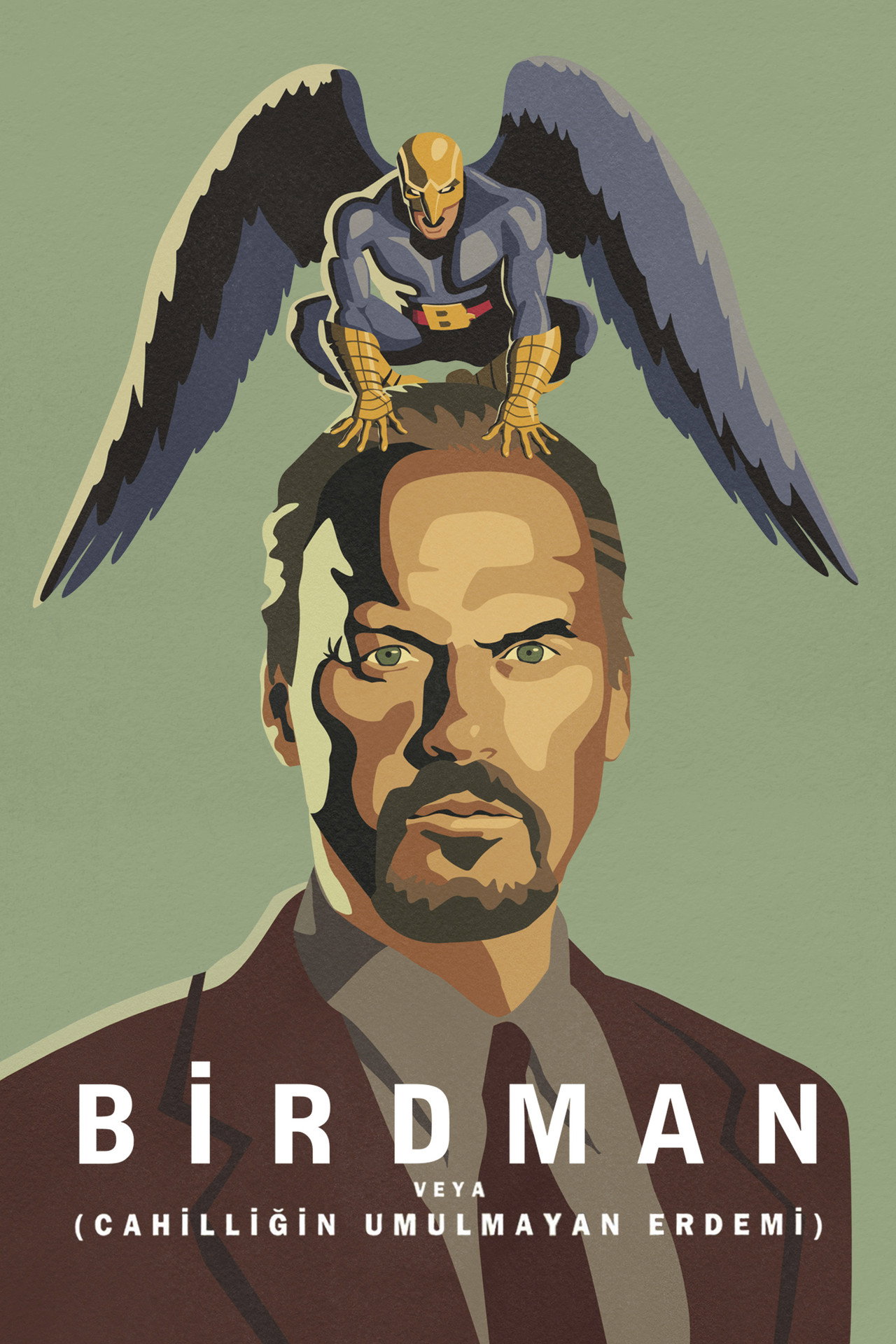 Birdman veya (Cahilliğin Umulmayan Erdemi) Poster