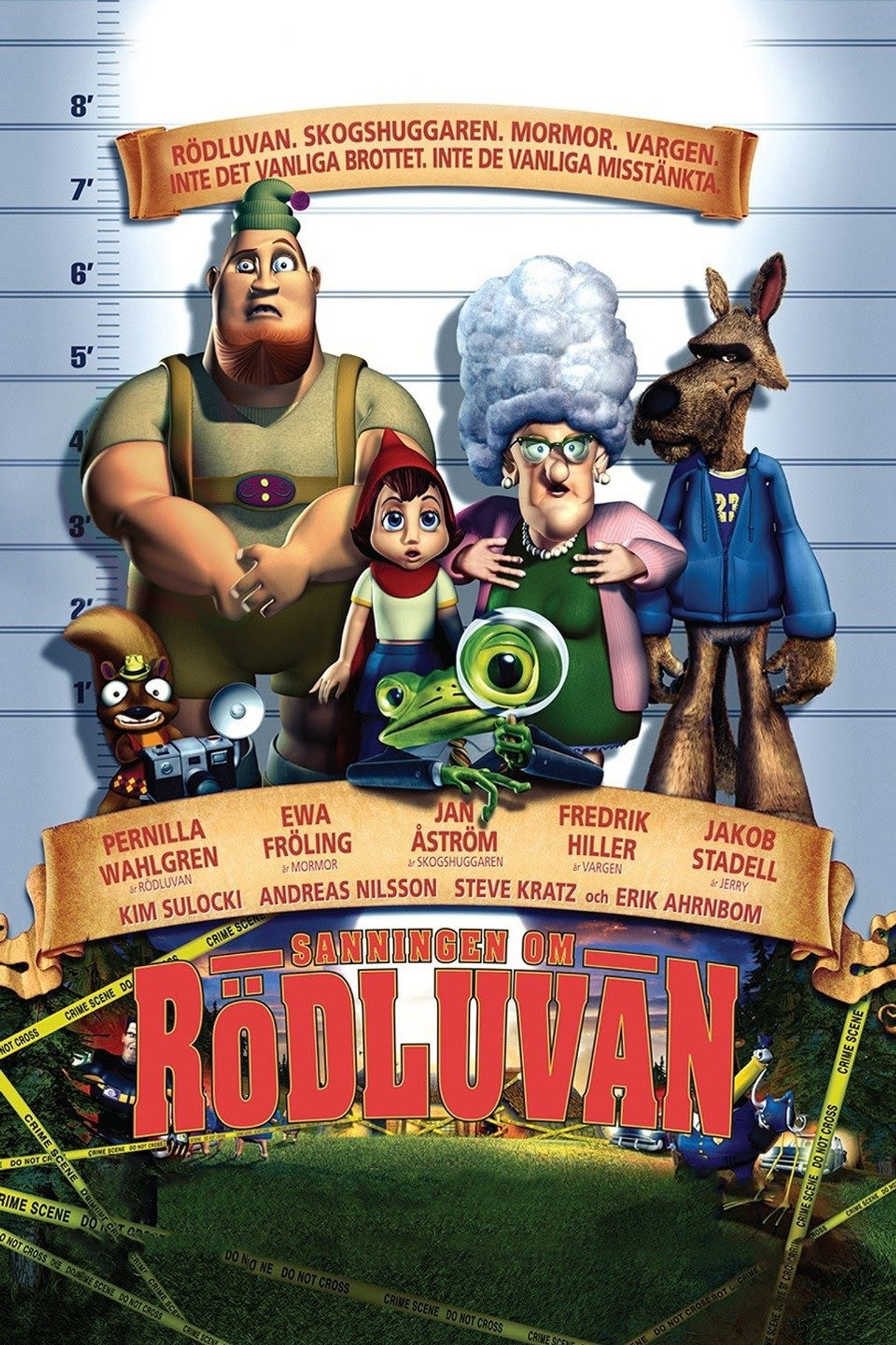 Sanningen om Rödluvan filmaffisch
