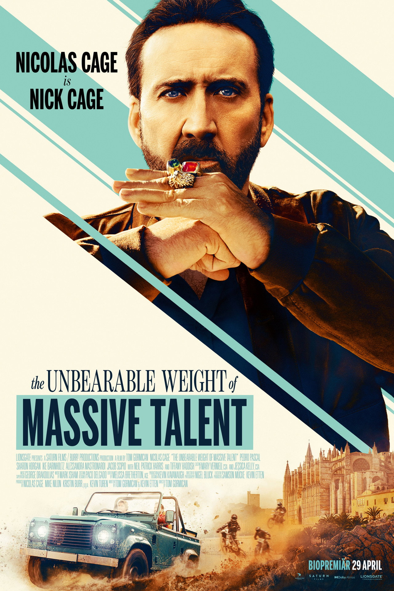 The Unbearable Weight of Massive Talent filmaffisch