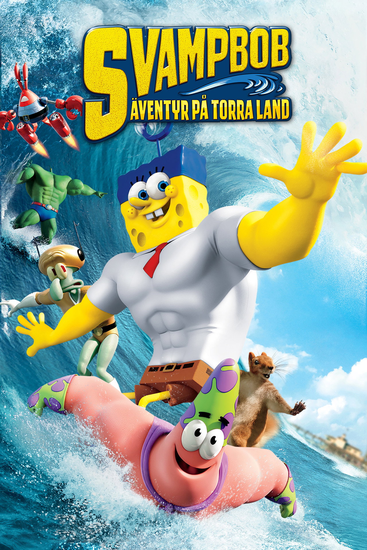 SvampBob Fyrkant: Äventyr på torra land filmaffisch