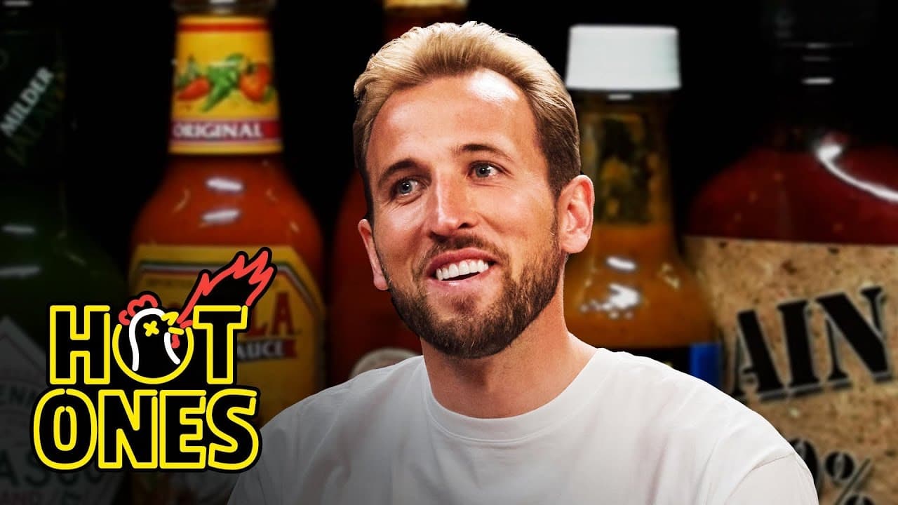 Hot Ones - Season 21 Episode 9 : Harry Kane Takes One for the Team While Eating Spicy Wings
