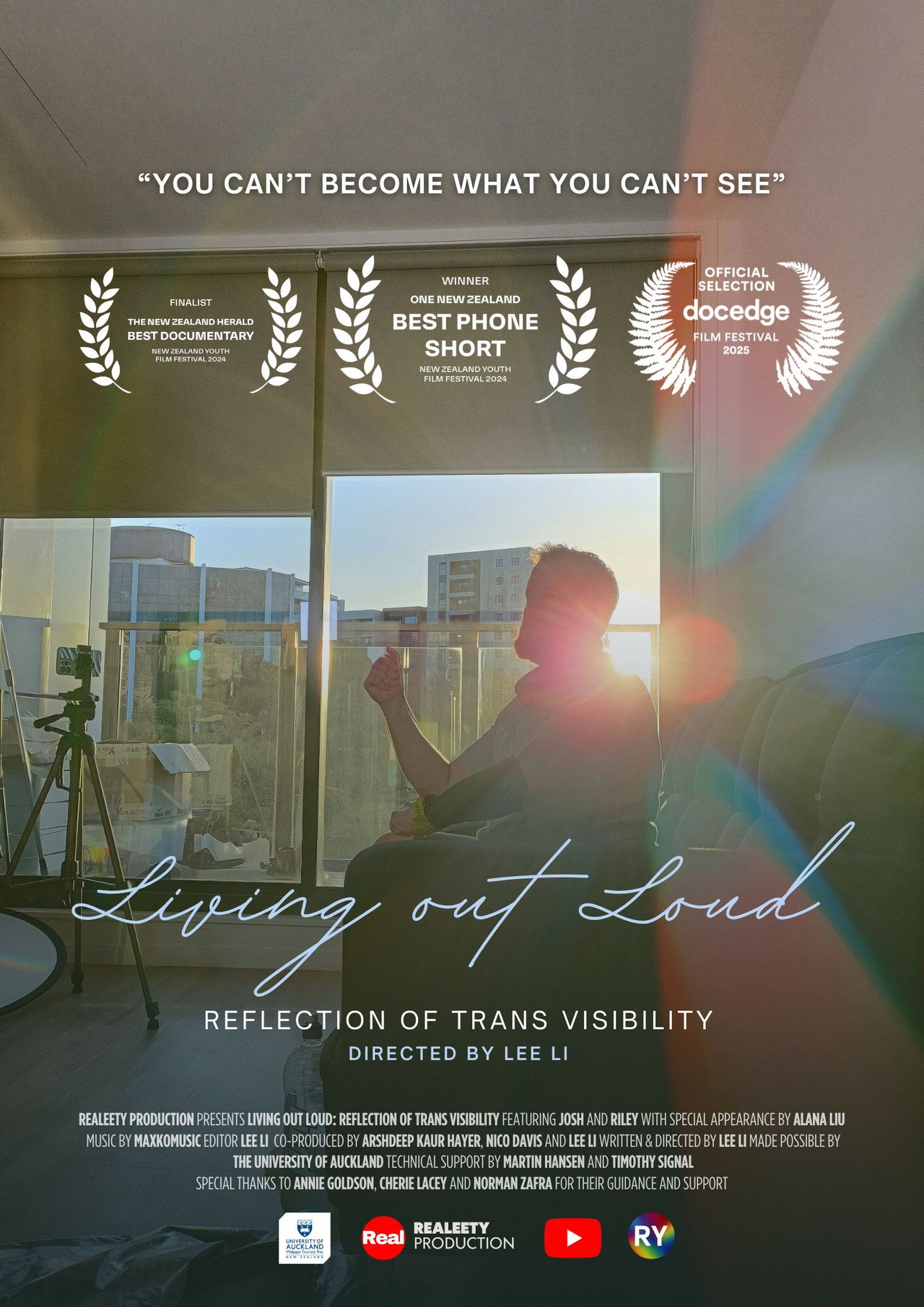 Living Out Loud: Reflection of Trans Visibility filmaffisch