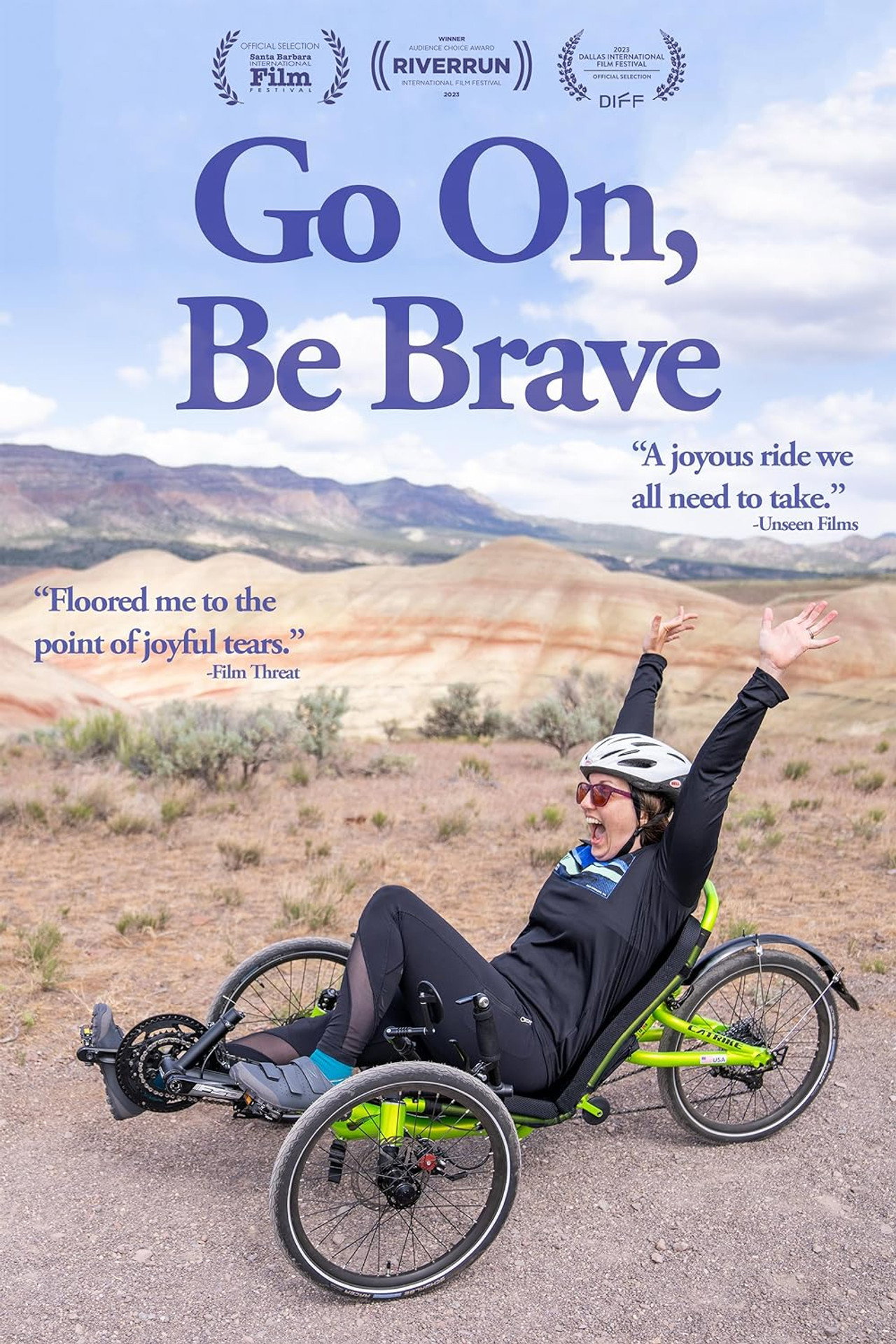 Go On, Be Brave filmaffisch