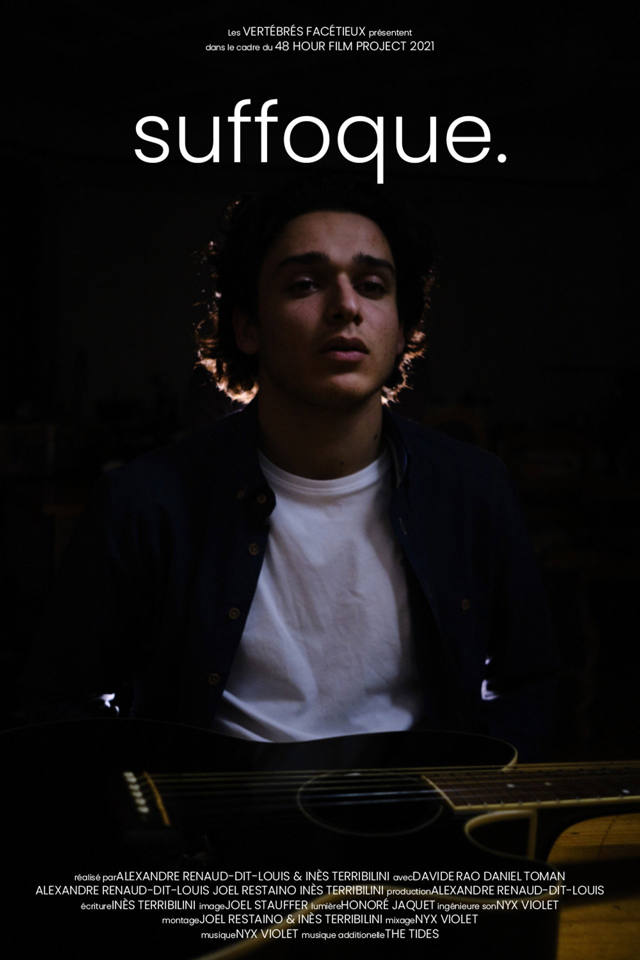 suffoque. filmaffisch