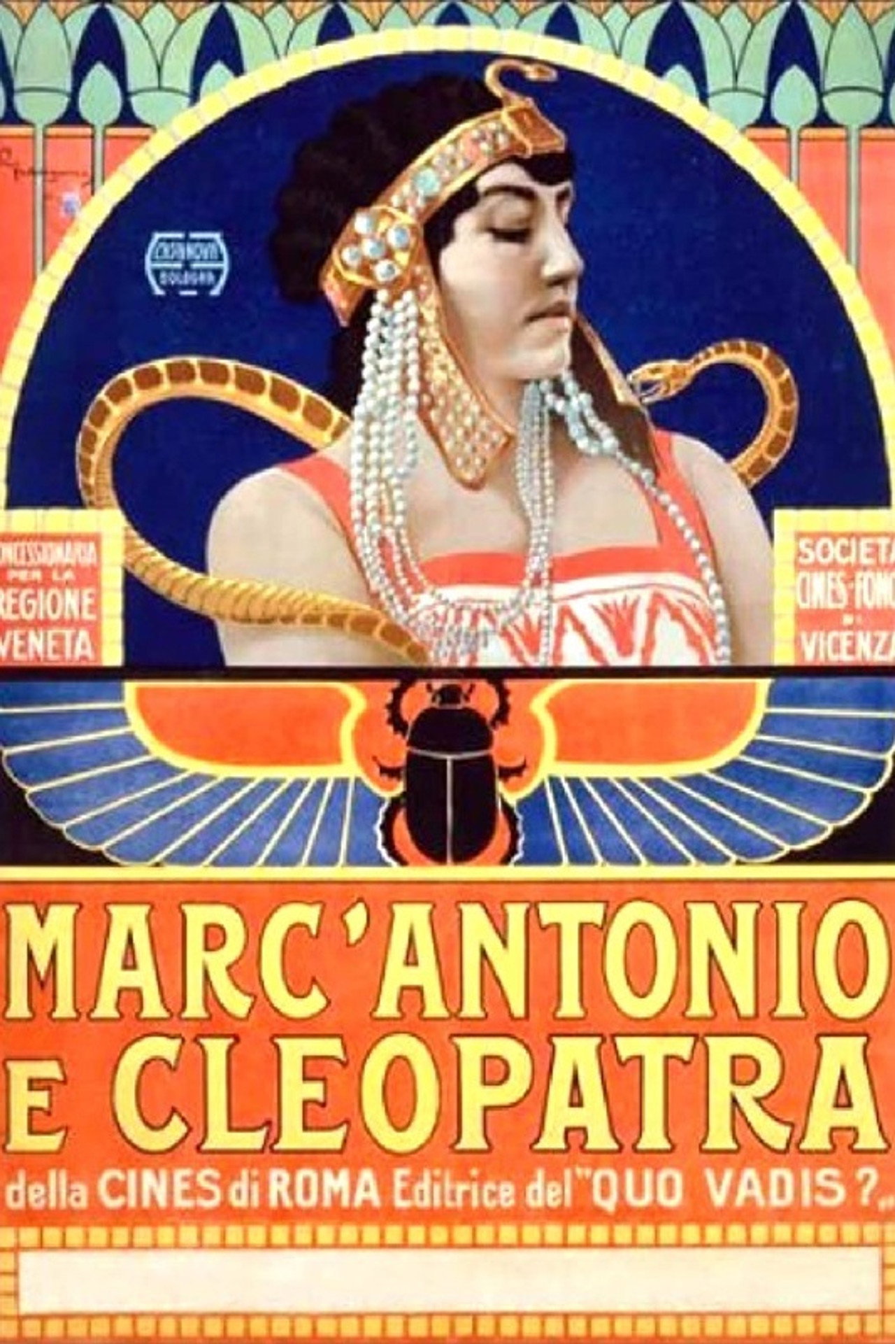 Marc'Antonio e Cleopatra filmaffisch