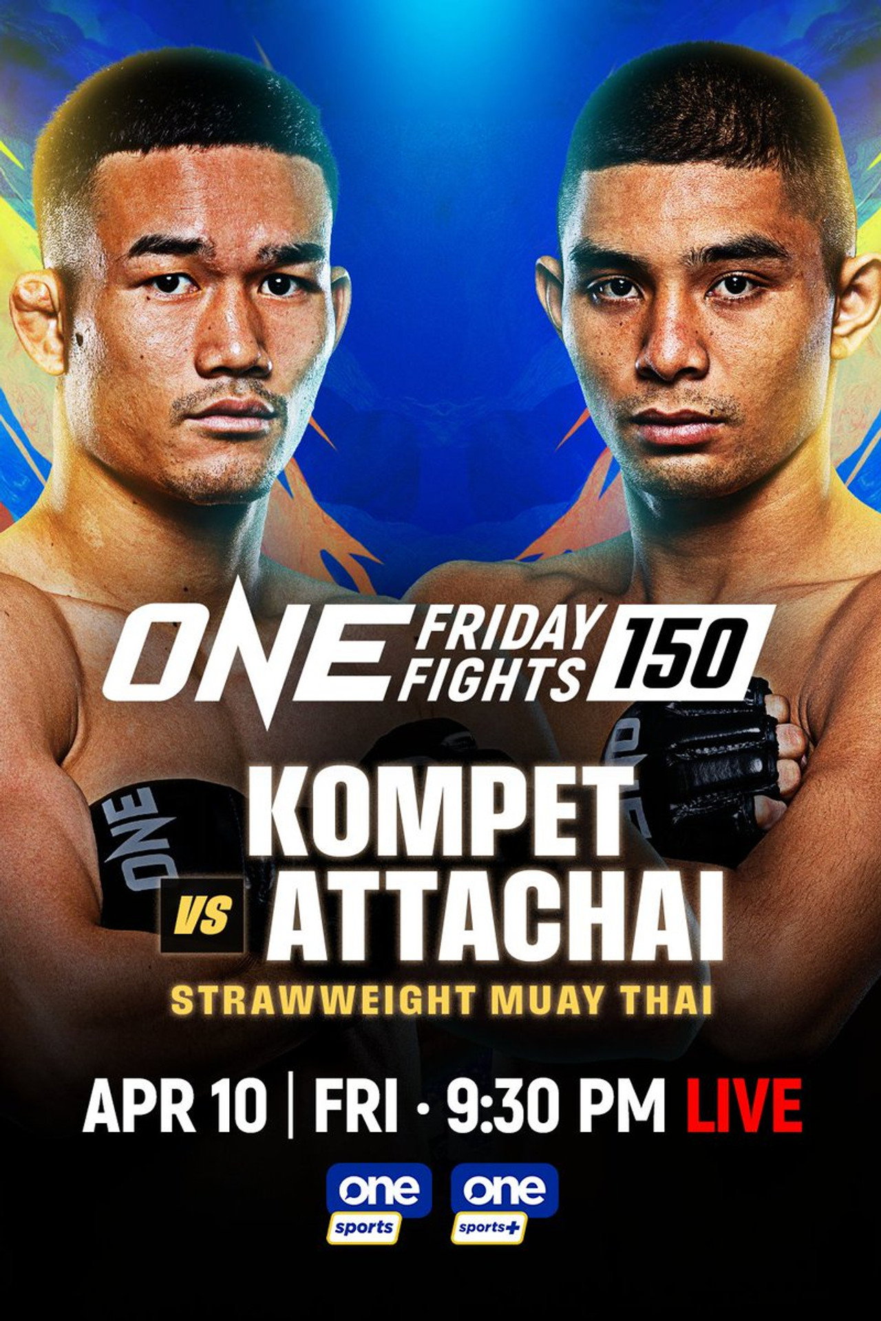ONE Friday Fights 150: Kompetch vs. Attachai Backdrop