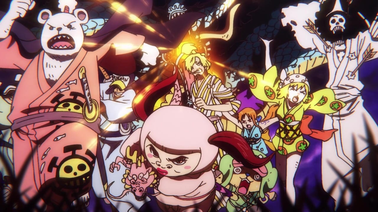 One Piece - Season 21 Episode 913 : Everyone is Annihilated! Kaido's Furious Blast Breath!