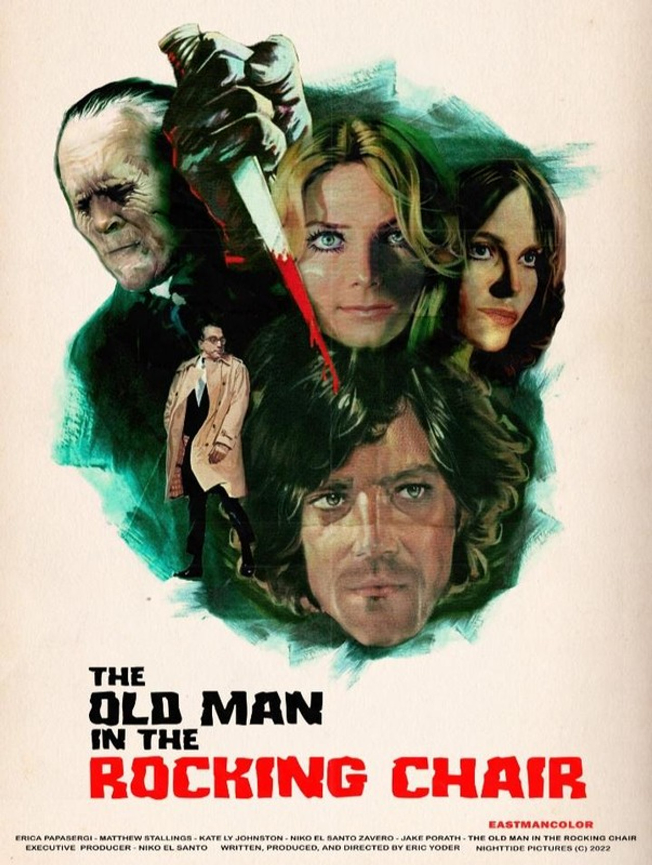 The Old Man in the Rocking Chair filmaffisch