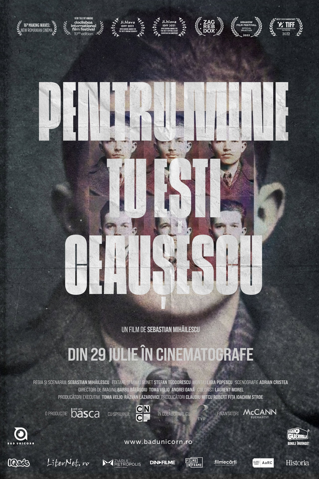 Pentru mine tu ești Ceaușescu filmaffisch