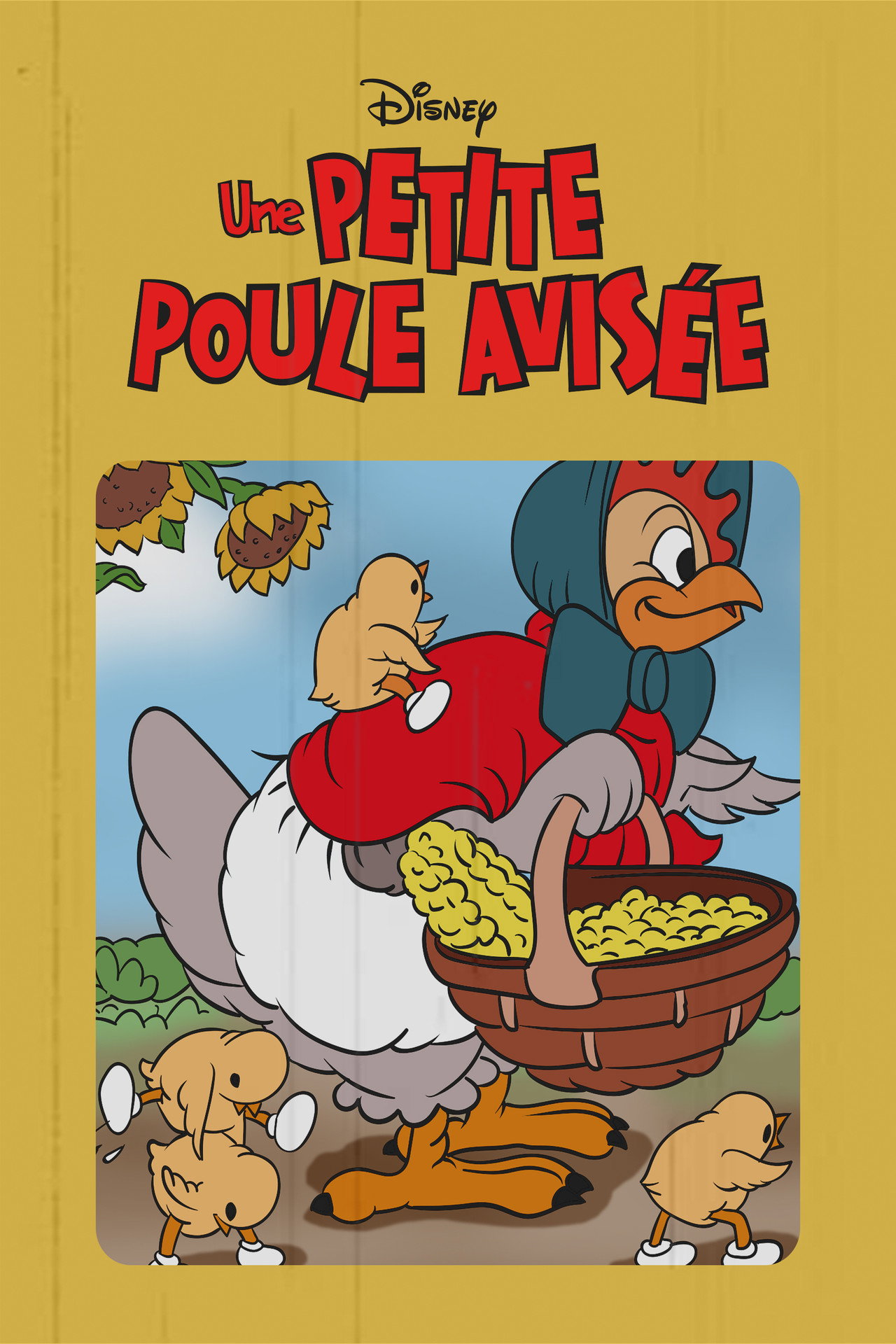 Une petite poule avisée poster
