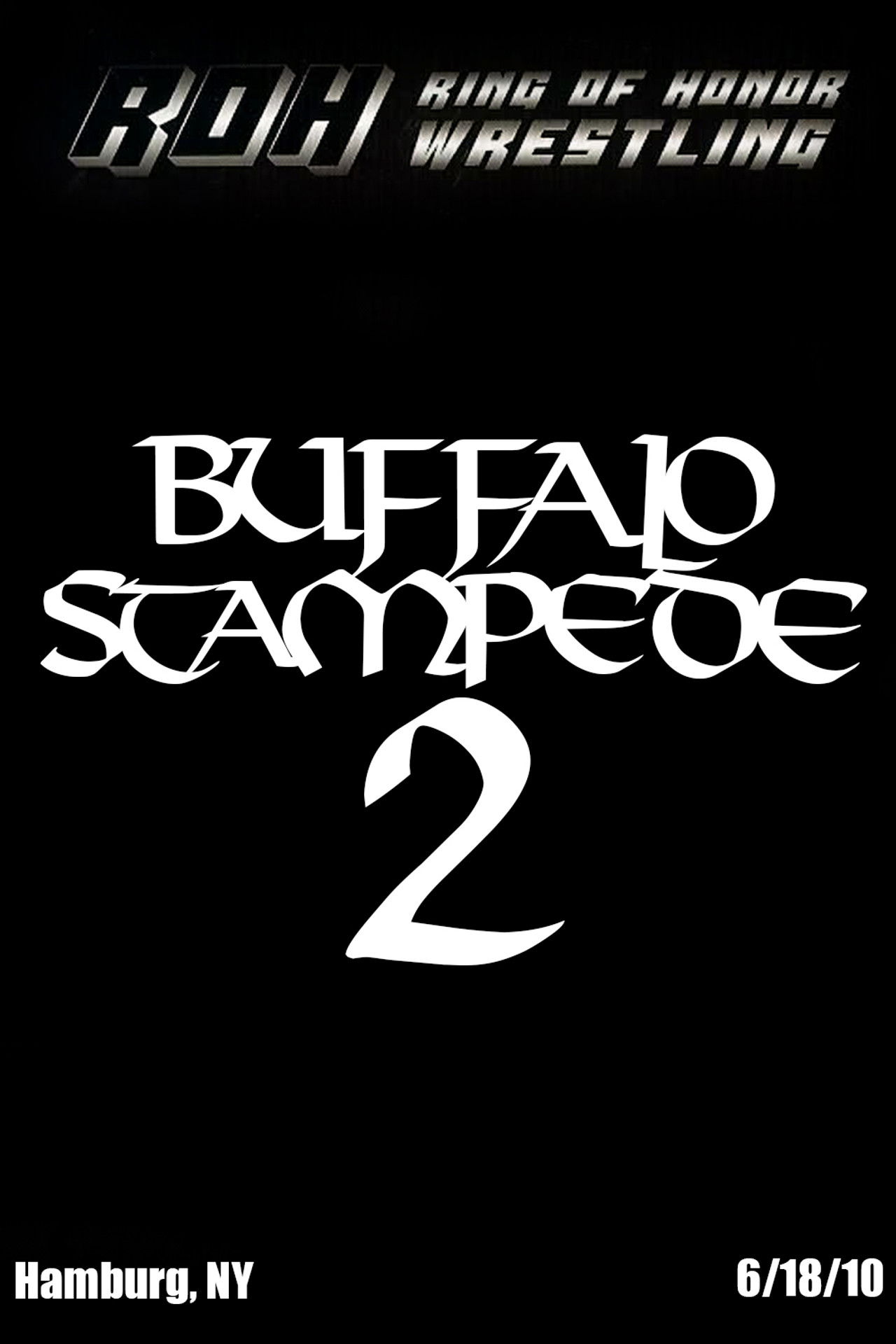 ROH: Buffalo Stampede II Backdrop