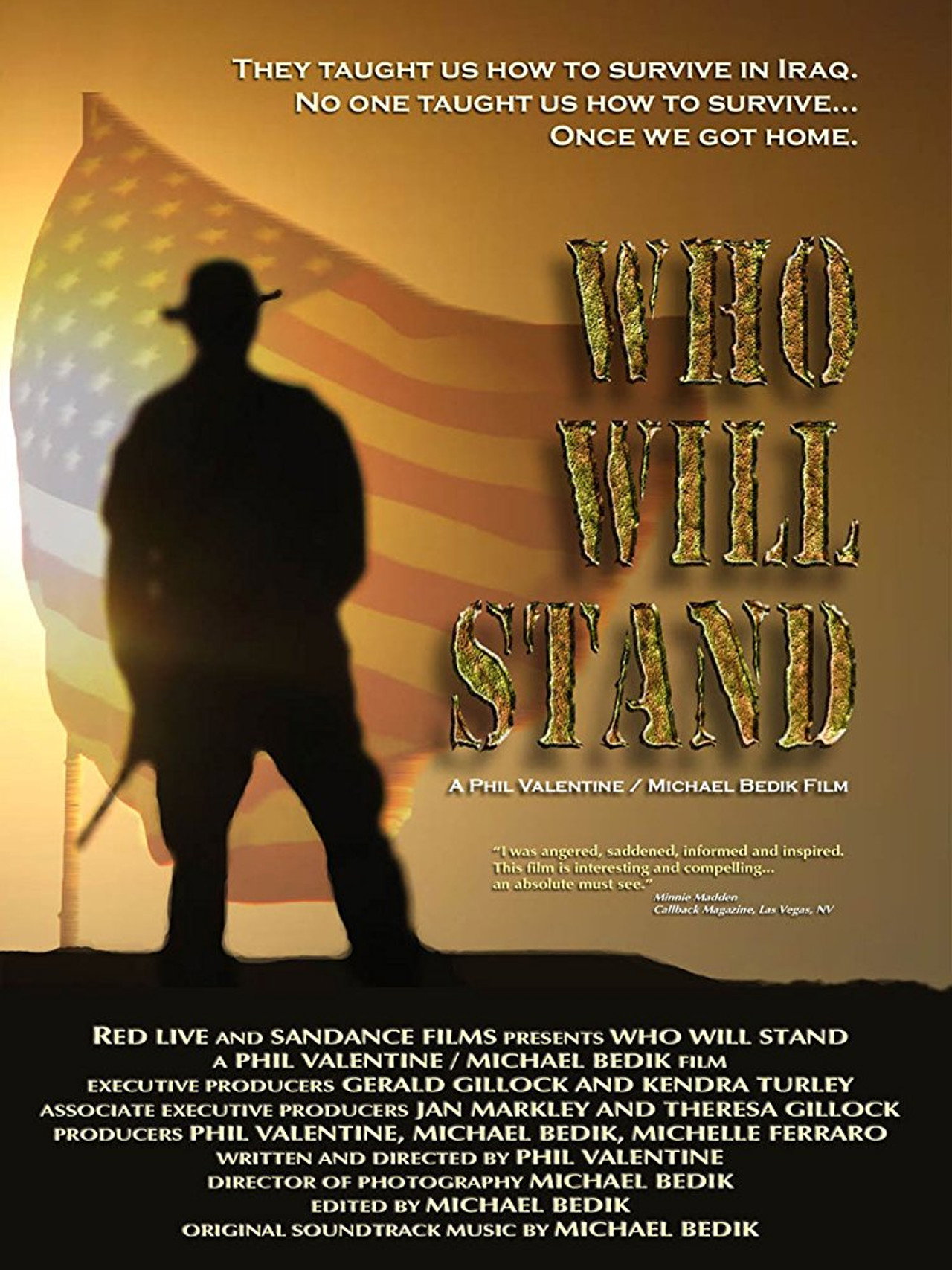 Who Will Stand filmaffisch
