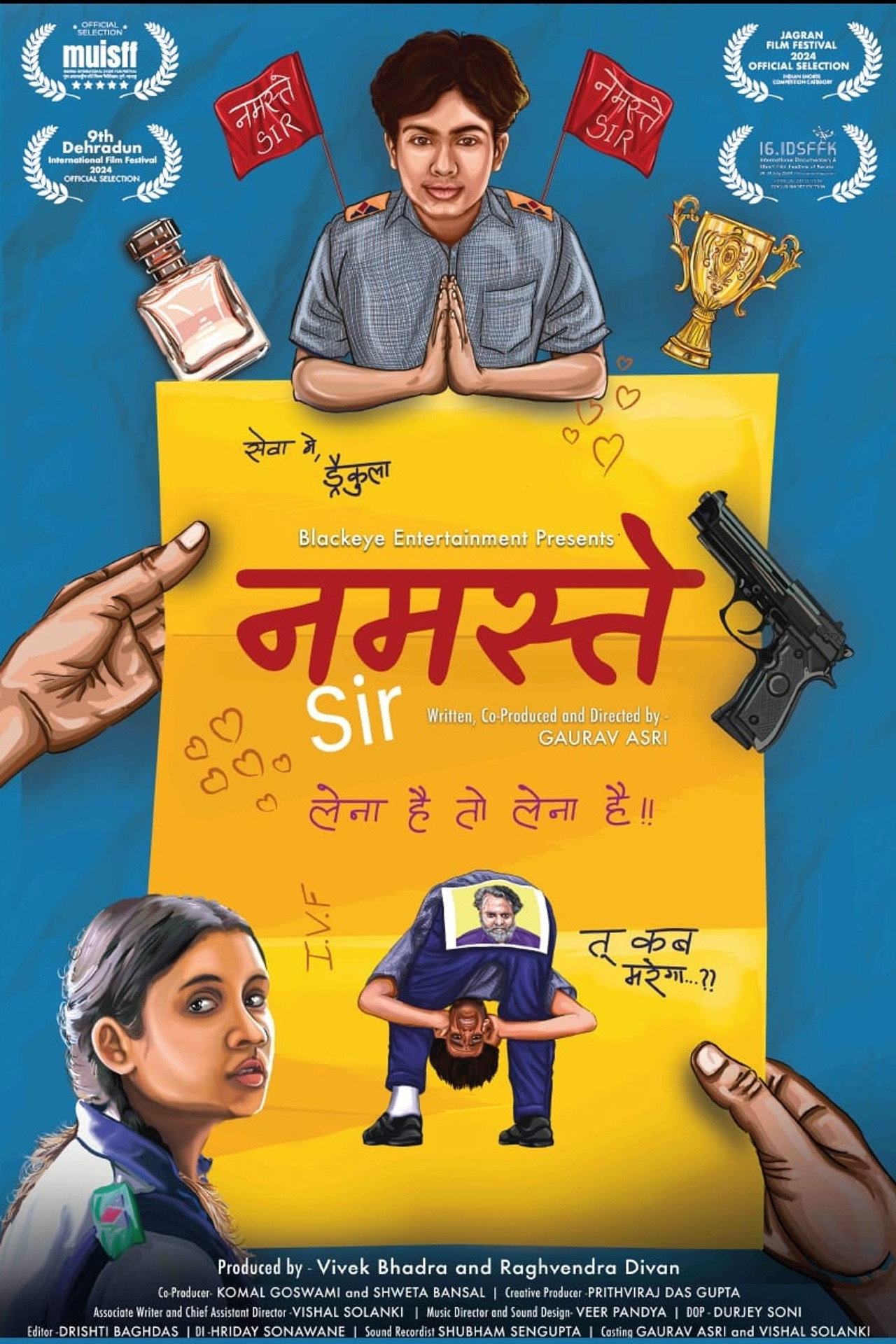 Namastey Sir filmaffisch