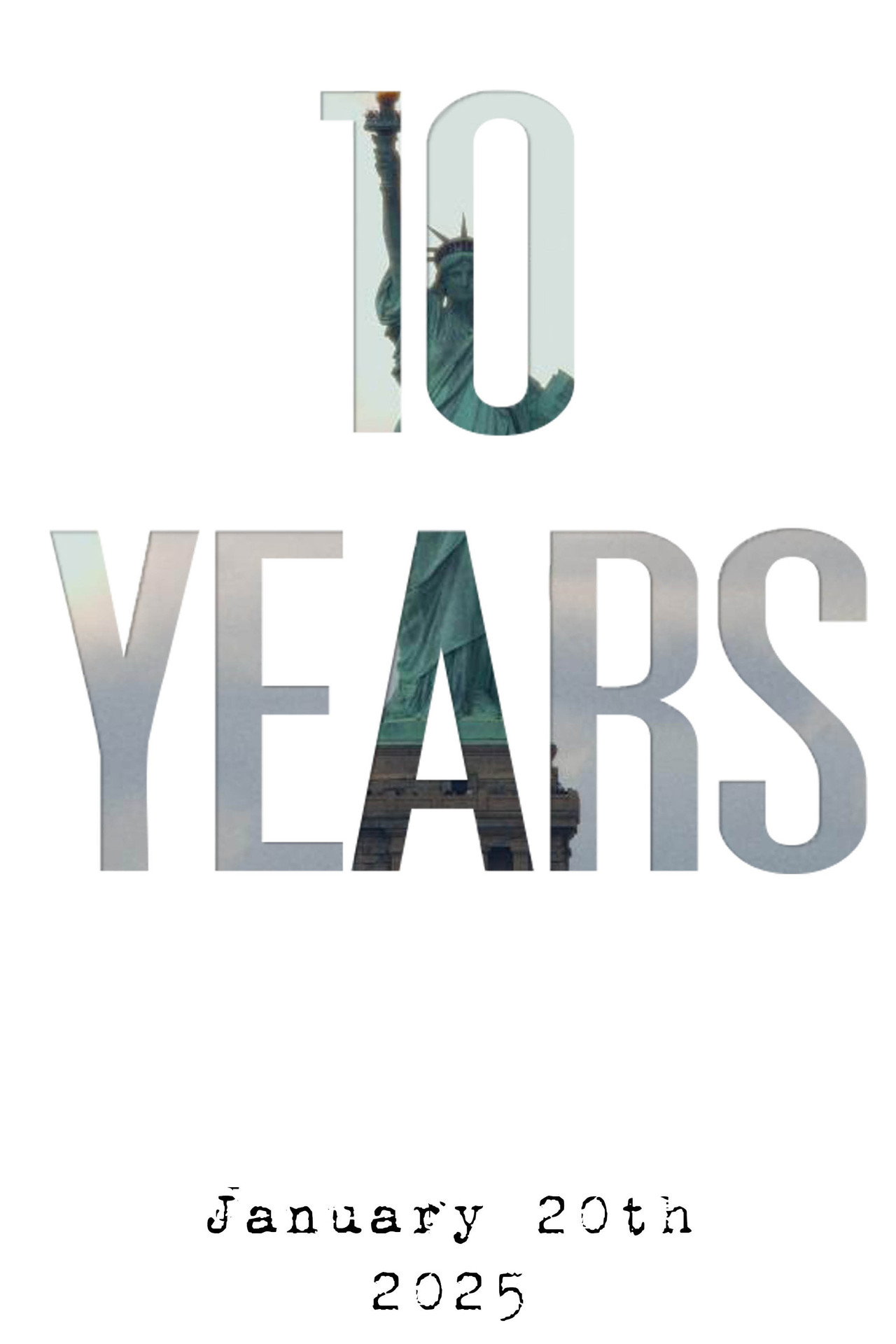 10 Years Backdrop