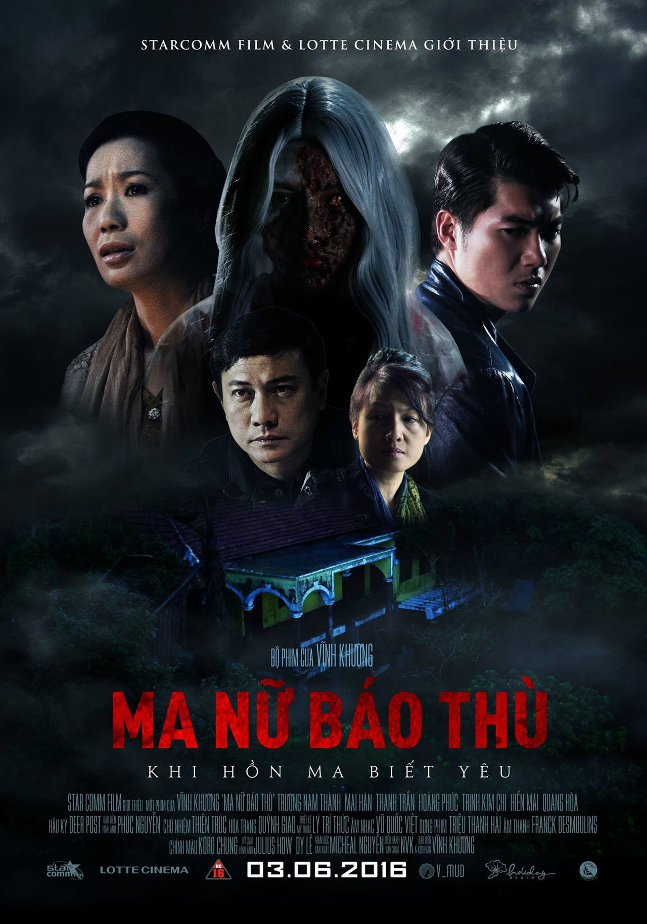 Ma Nữ Báo Thù Backdrop