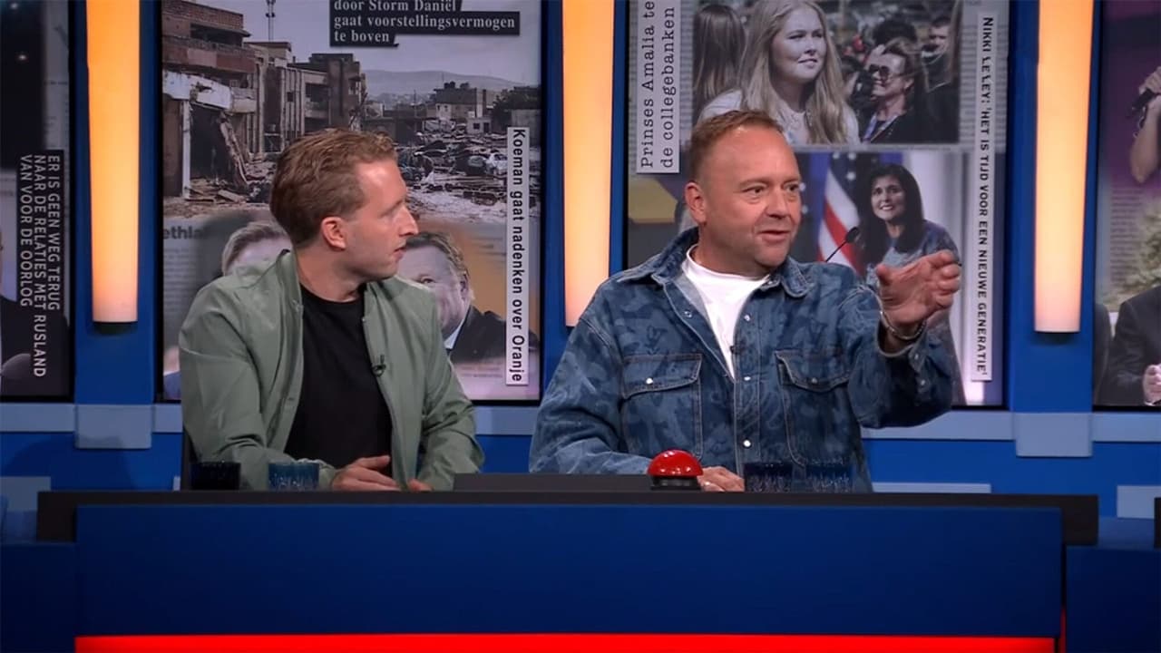 Dit Was Het Nieuws - Season 45 Episode 1 : Richard Groenendijk & Antoinnette Scheulderman