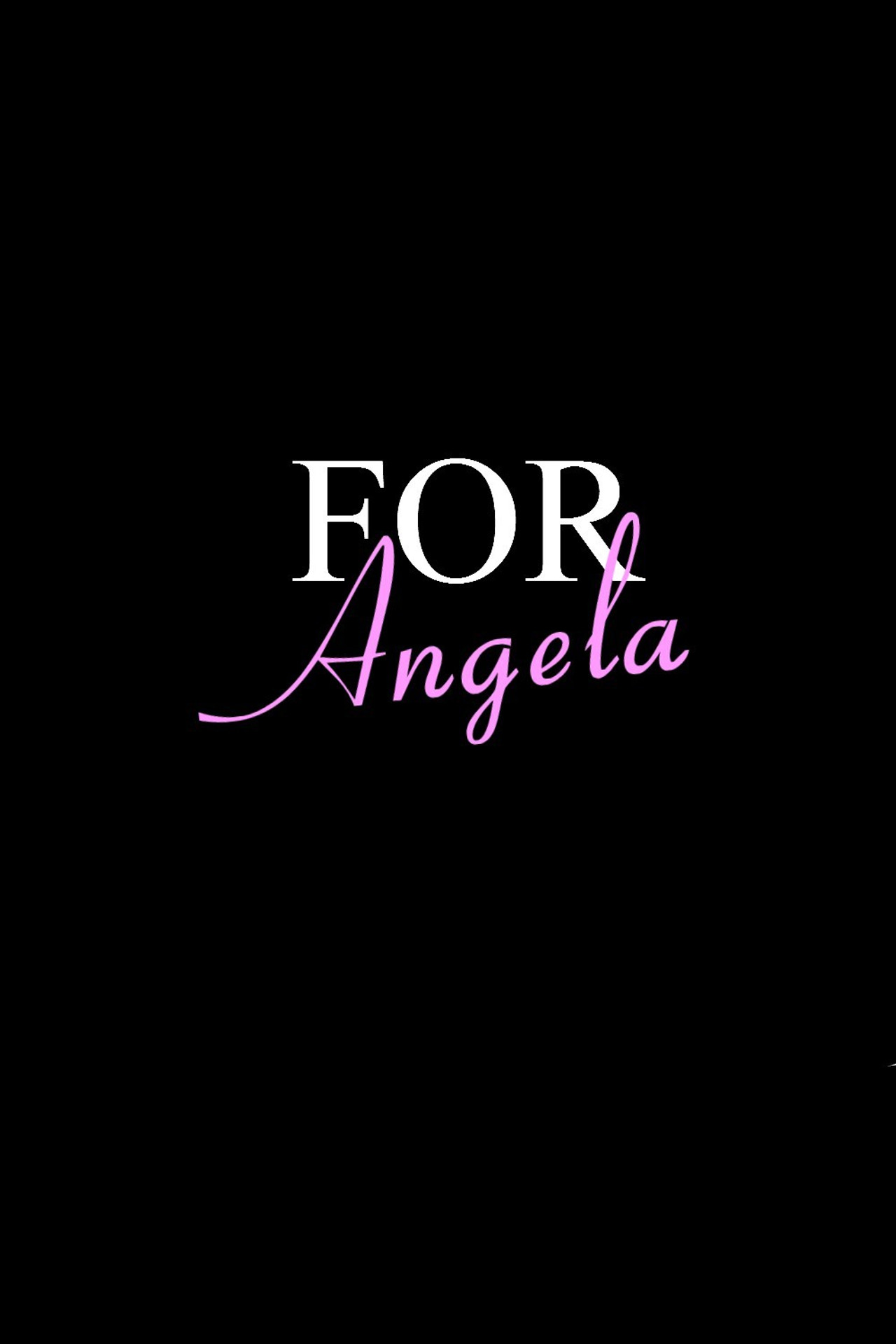 For Angela Backdrop