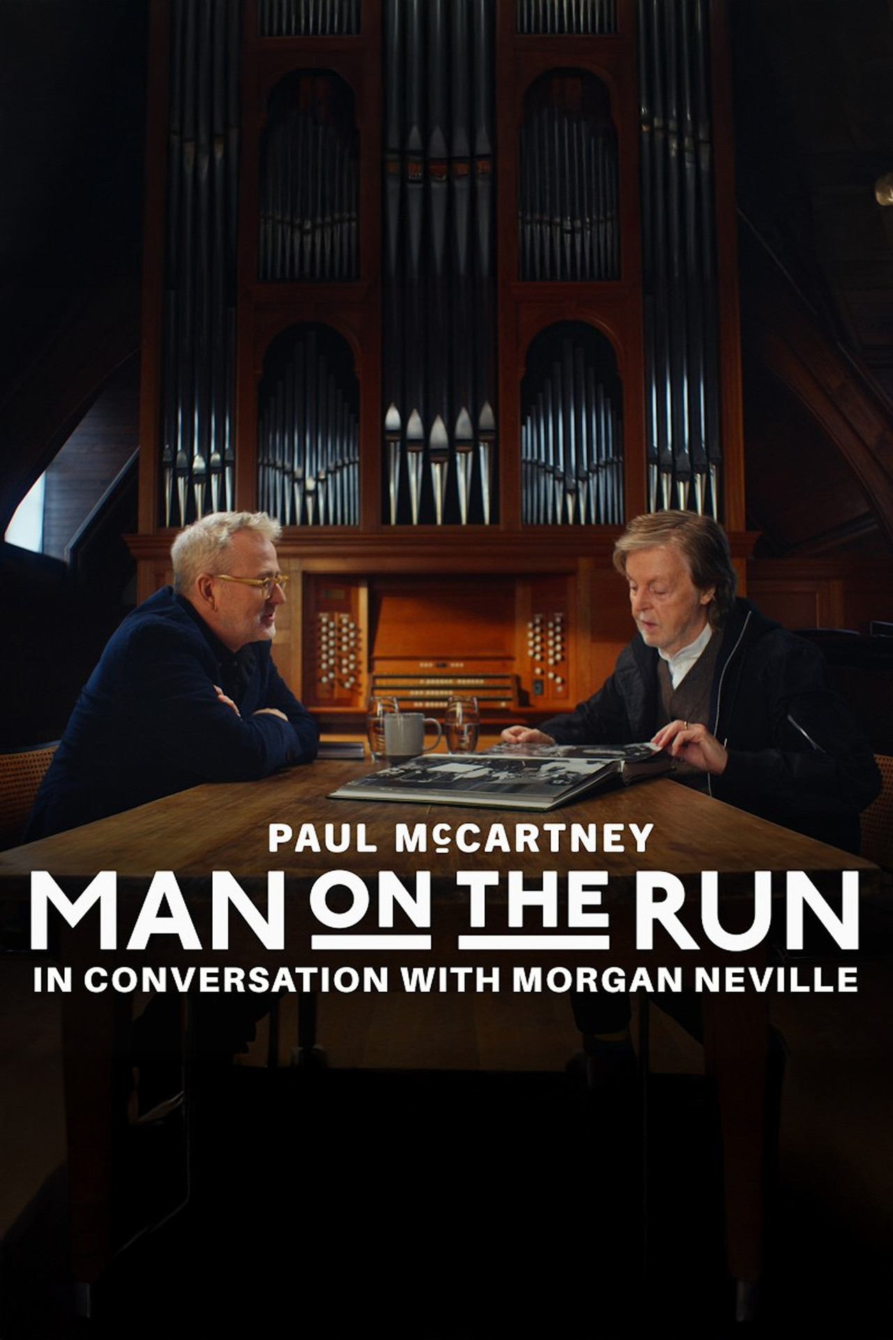 Man on the Run: Paul McCartney and Morgan Neville in Conversation Backdrop