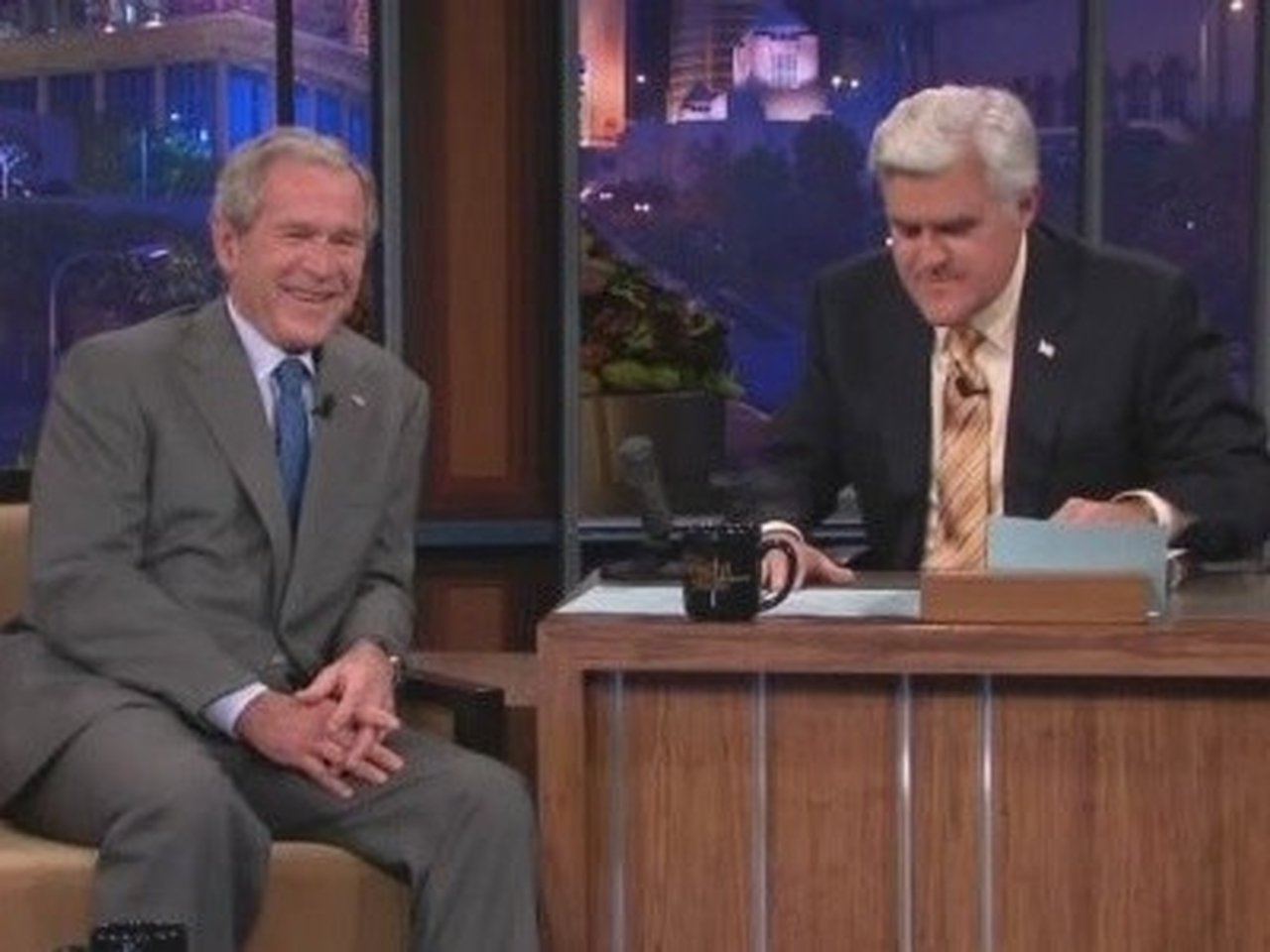 The Tonight Show with Jay Leno - Season 18 Episode 171 : George W. Bush, Jewel