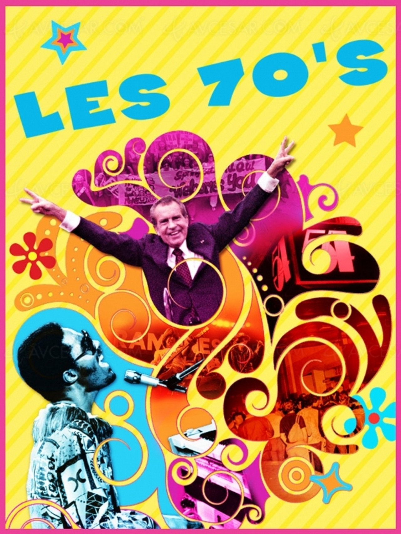 Les Seventies poster