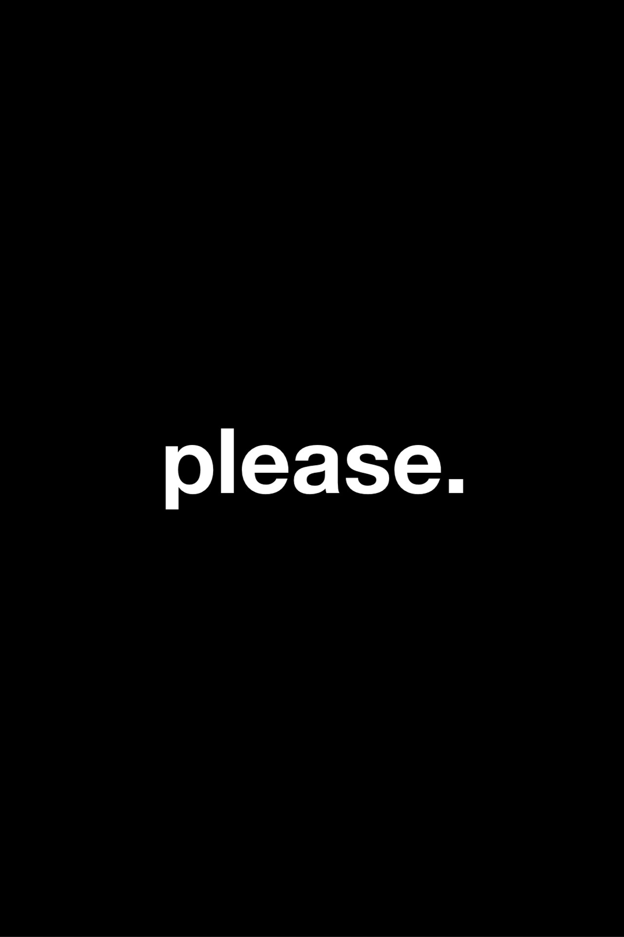 Please