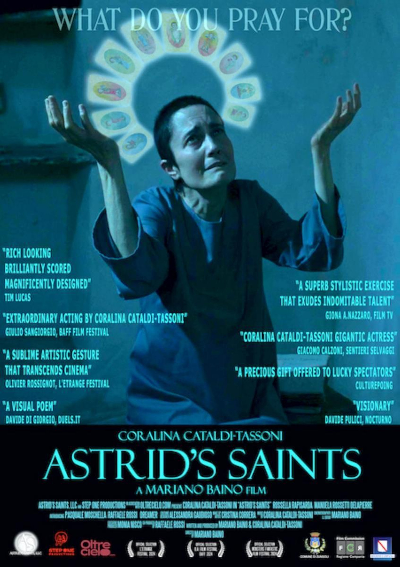 Astrid's Saints Backdrop