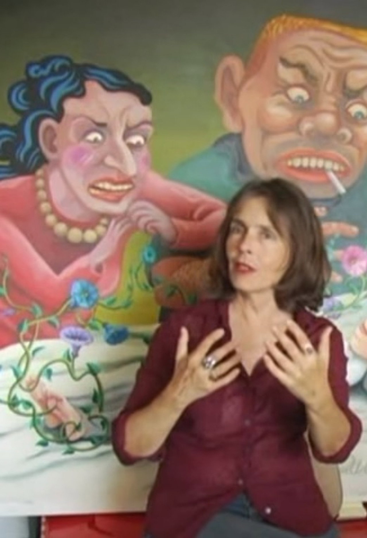 Suzan Pitt: Persistence of Vision Backdrop