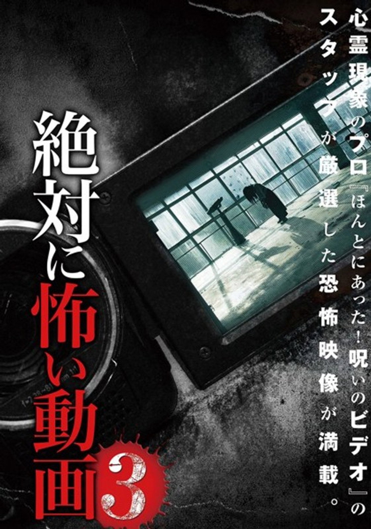 絶対に怖い動画 3 filmaffisch