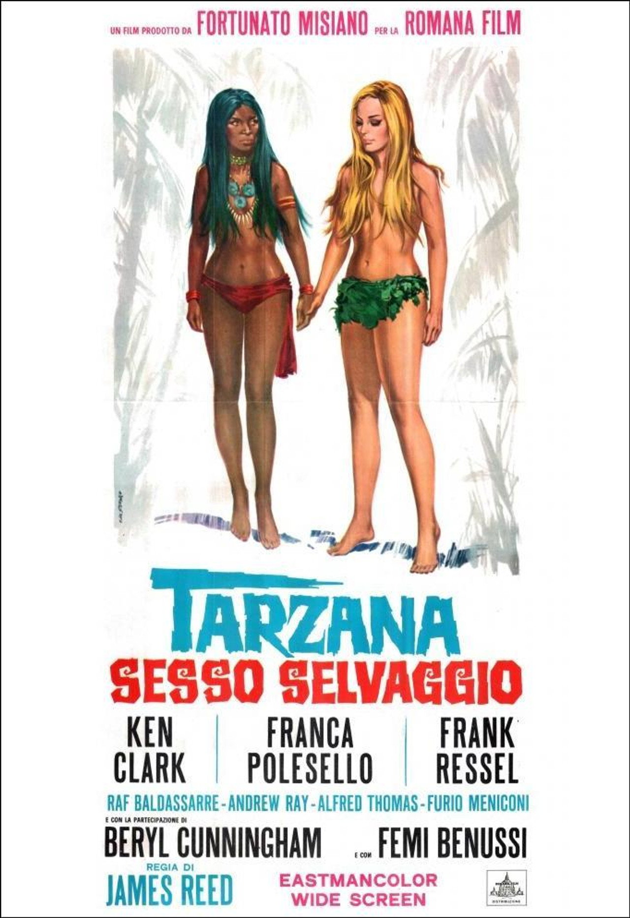 Tarzana, sesso selvaggio filmaffisch