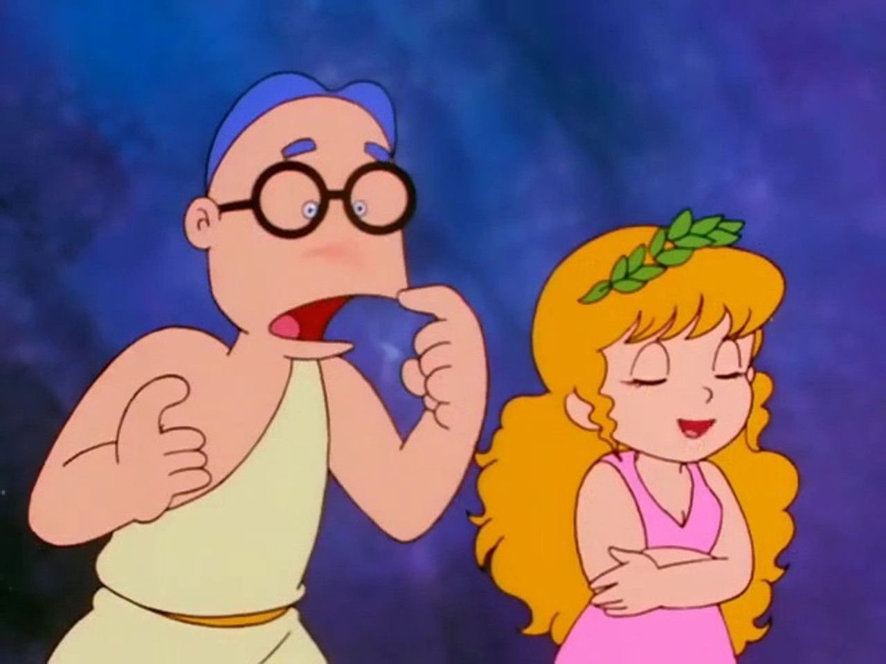 La petite Olympe et les dieux — La métamorphose de Narcisse