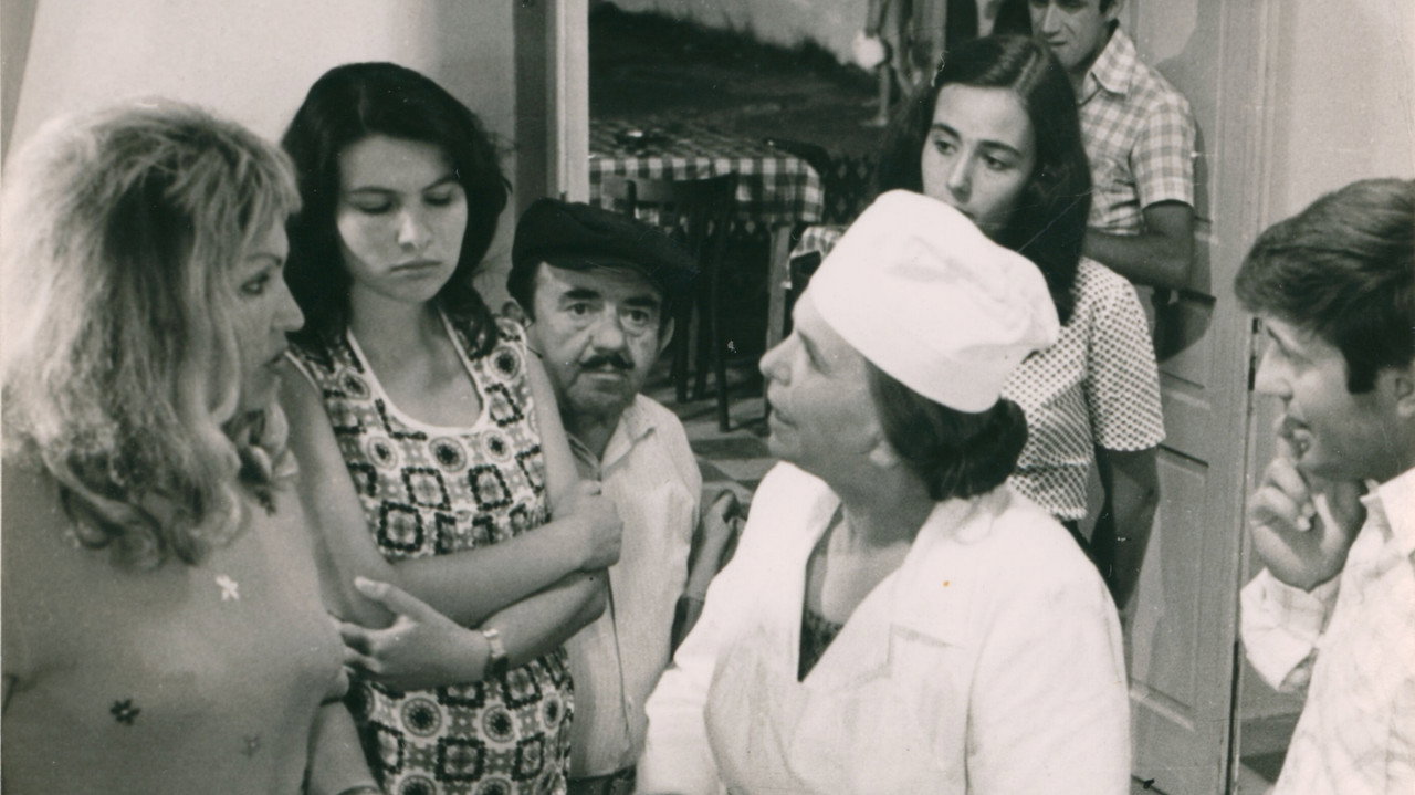 A Comrade from the Village Backdrop