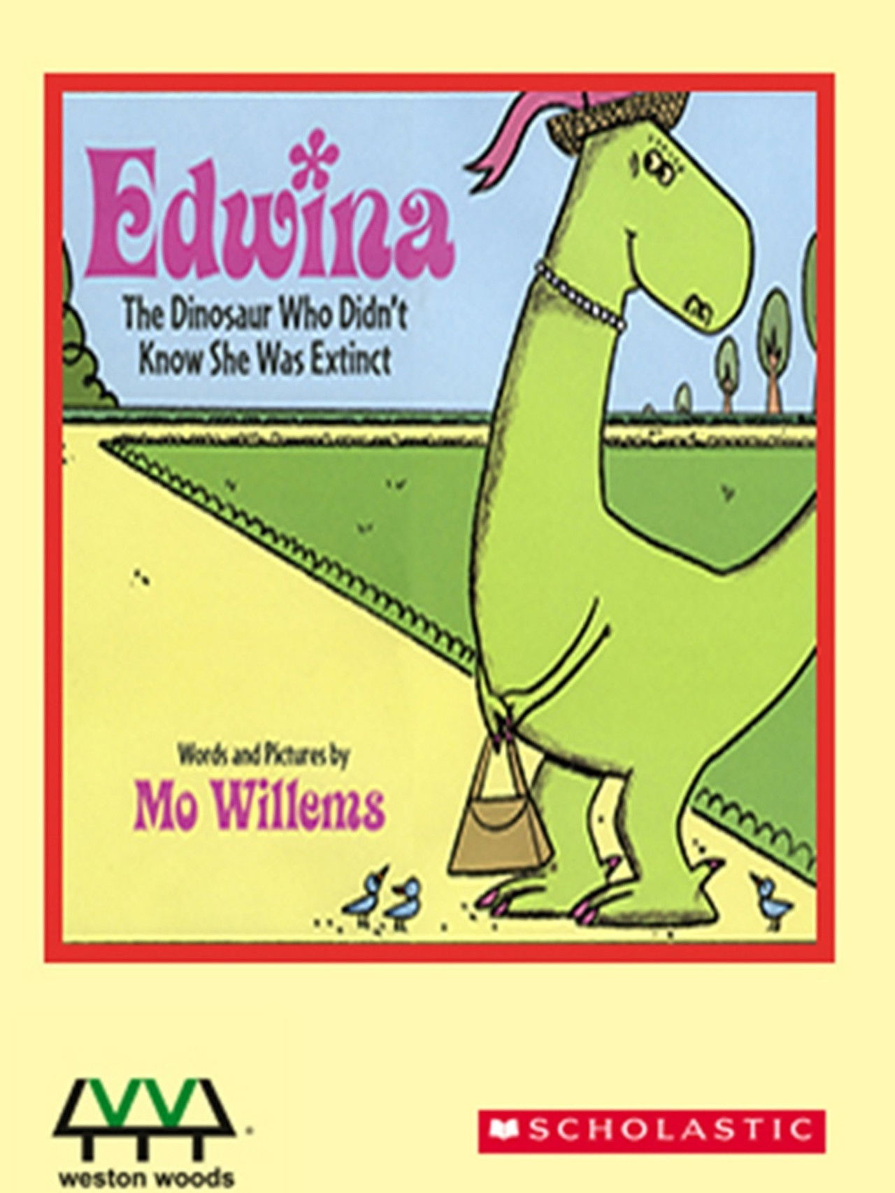 Edwina, the Dinosaur Who Didn't Know She Was Extinct Backdrop