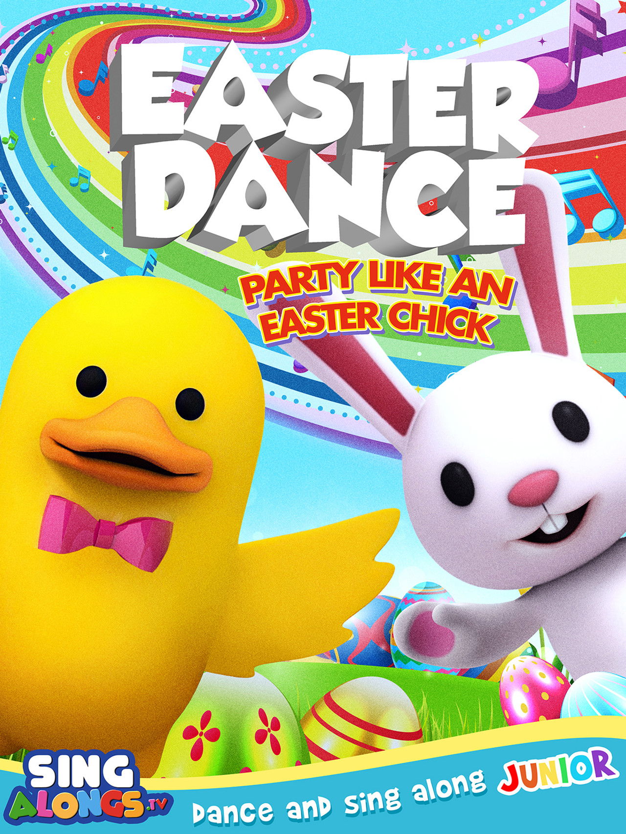 Easter Dance: Party Like An Easter Chick Backdrop