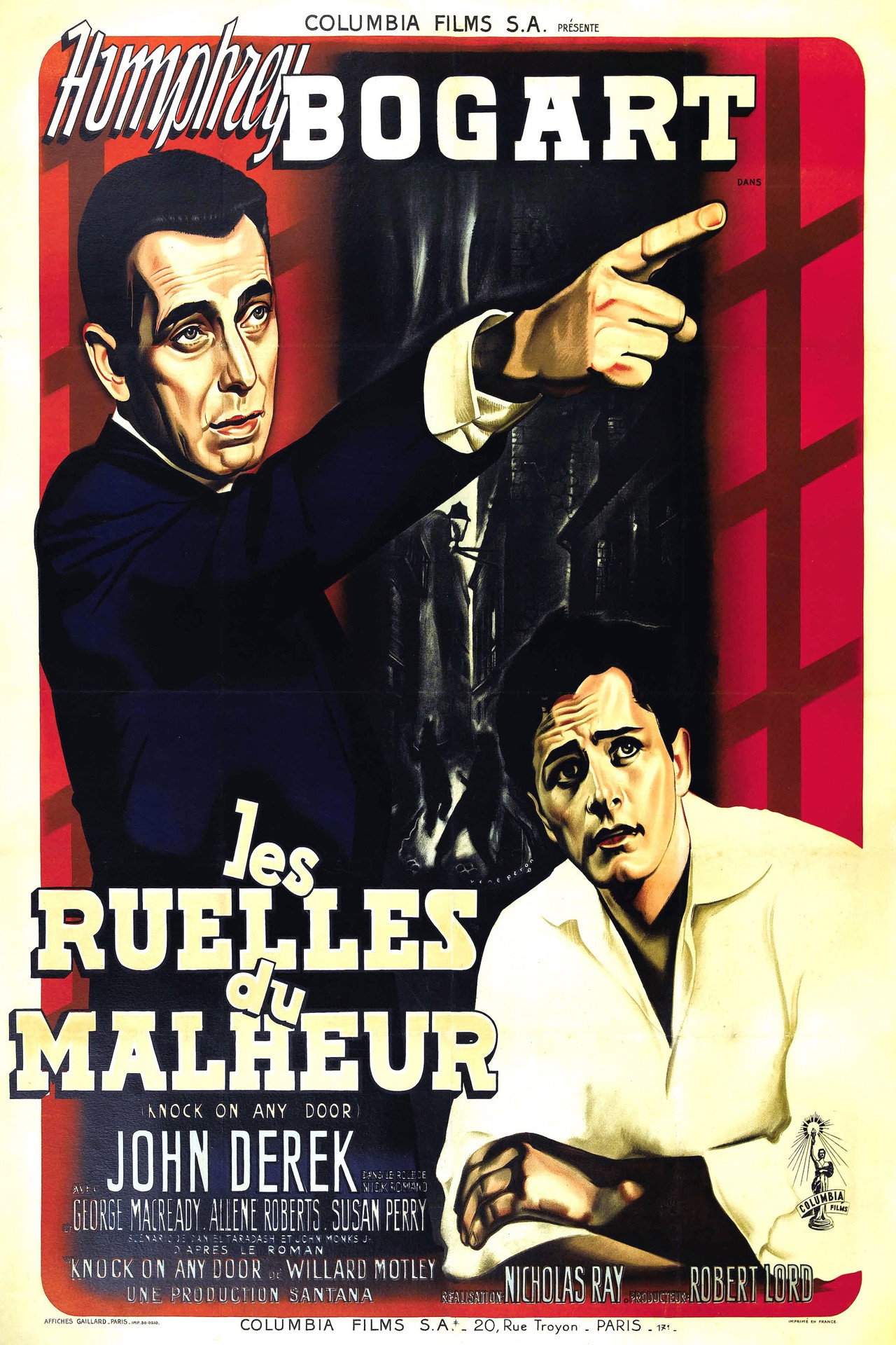 Les Ruelles du malheur poster