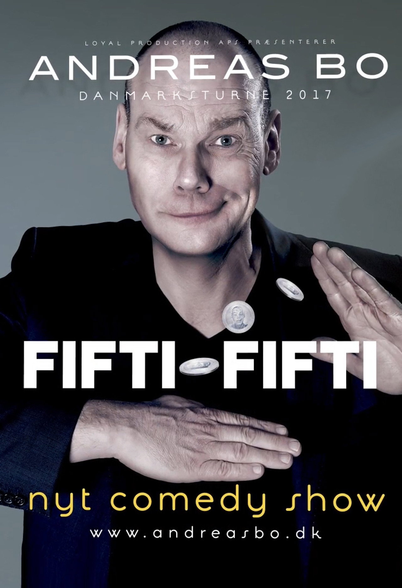 Andreas Bo: Fifti-Fifti filmaffisch