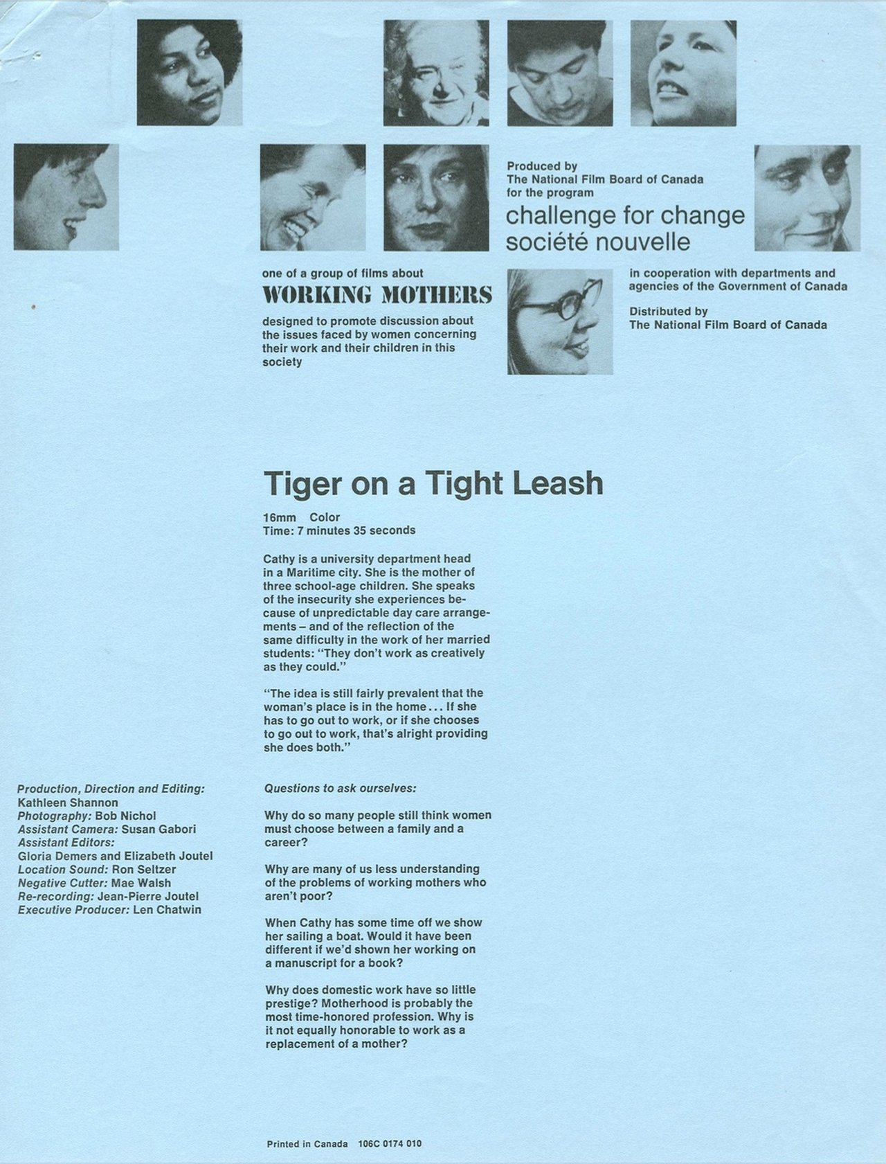Tiger on a Tight Leash 1974