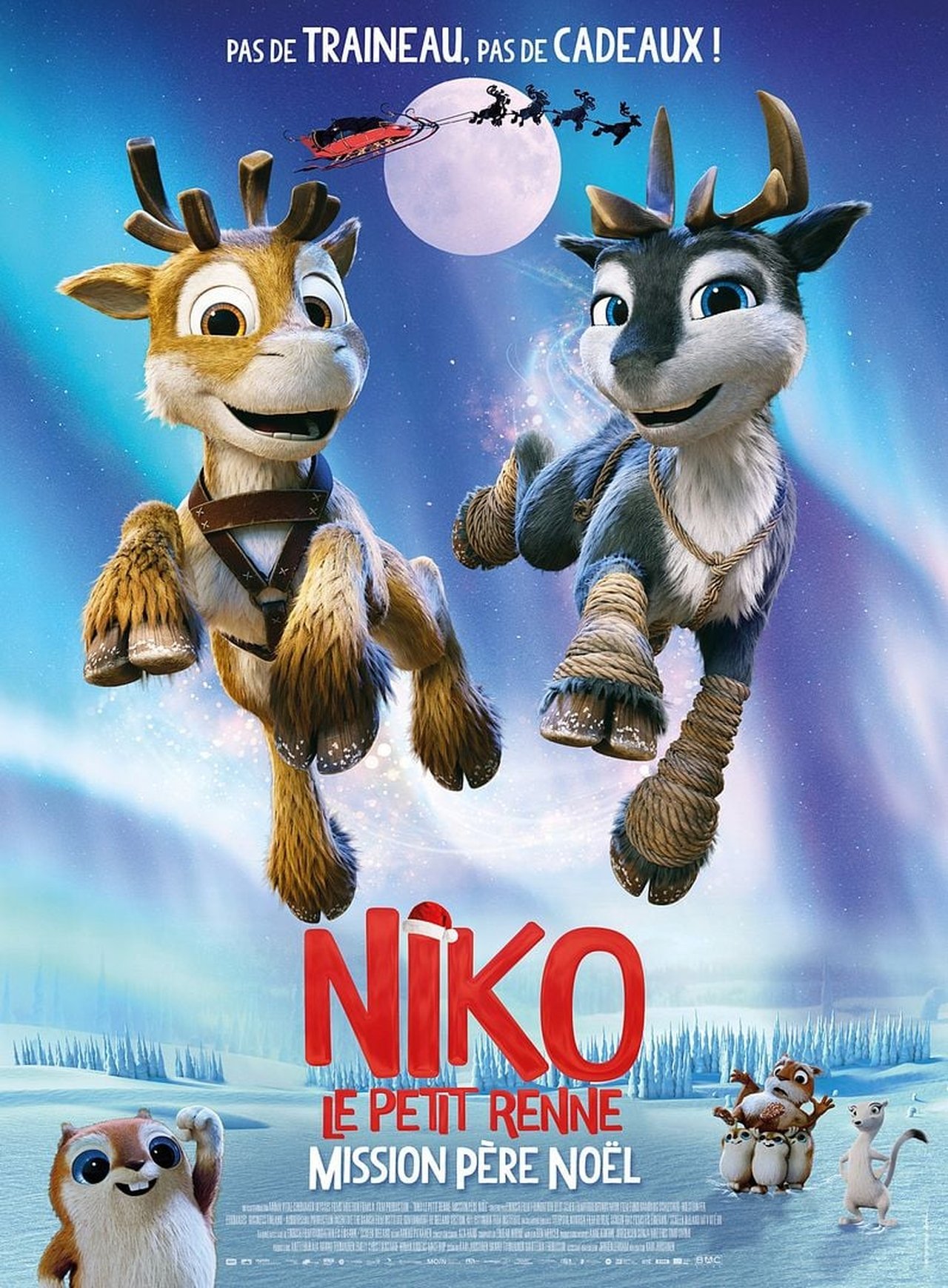 Niko le petit renne, mission Père Noël poster