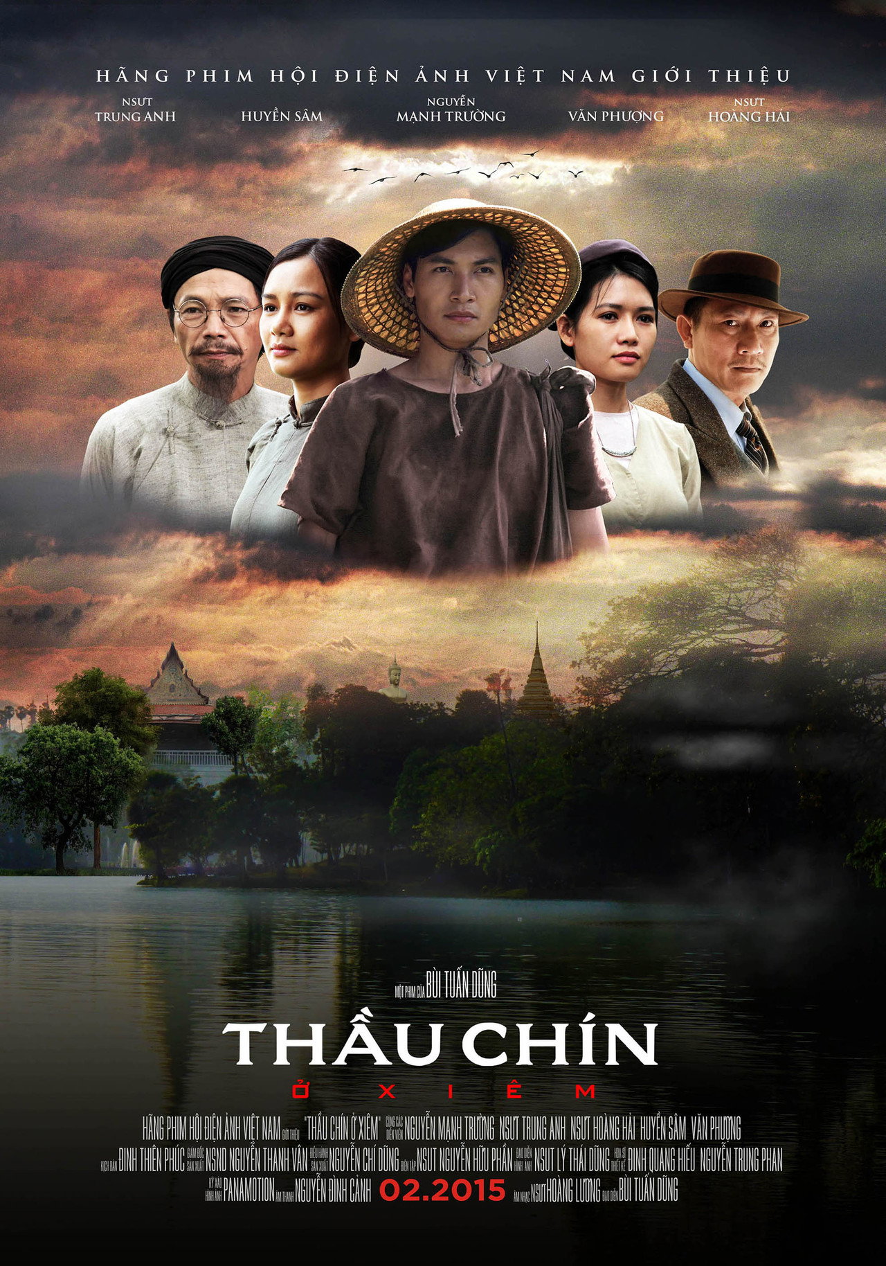 Thầu Chín Ở Xiêm filmaffisch